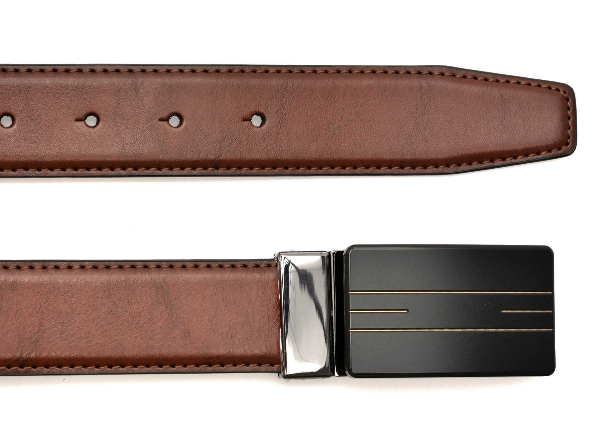 Curea ALDO maro, YAREN 200, din piele naturala