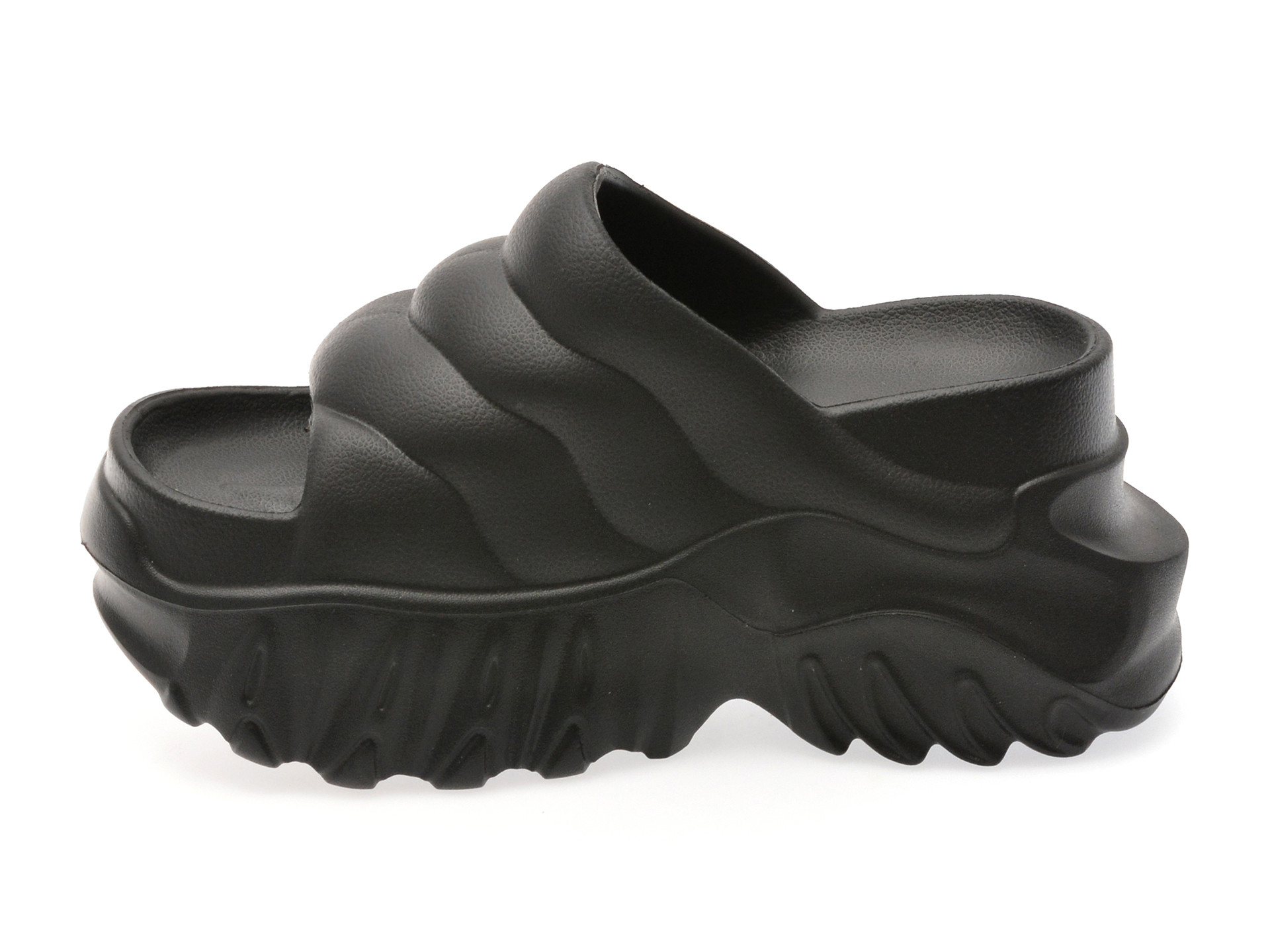 Papuci GRYXX negri, E246, din pvc