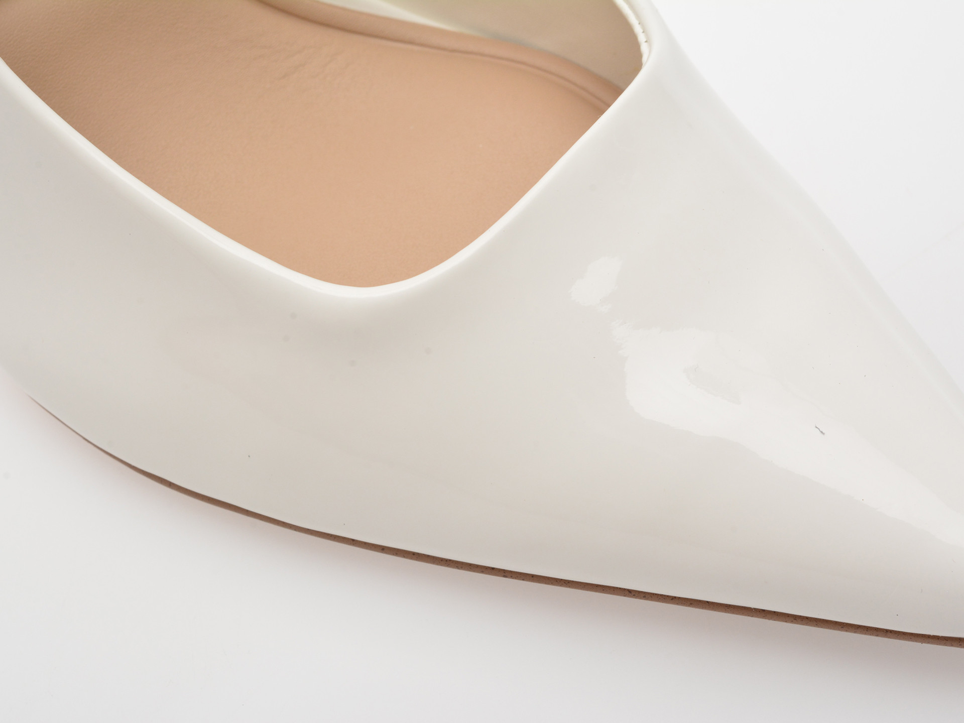 Pantofi eleganti ALDO albi, BRELLE 100, din piele ecologica