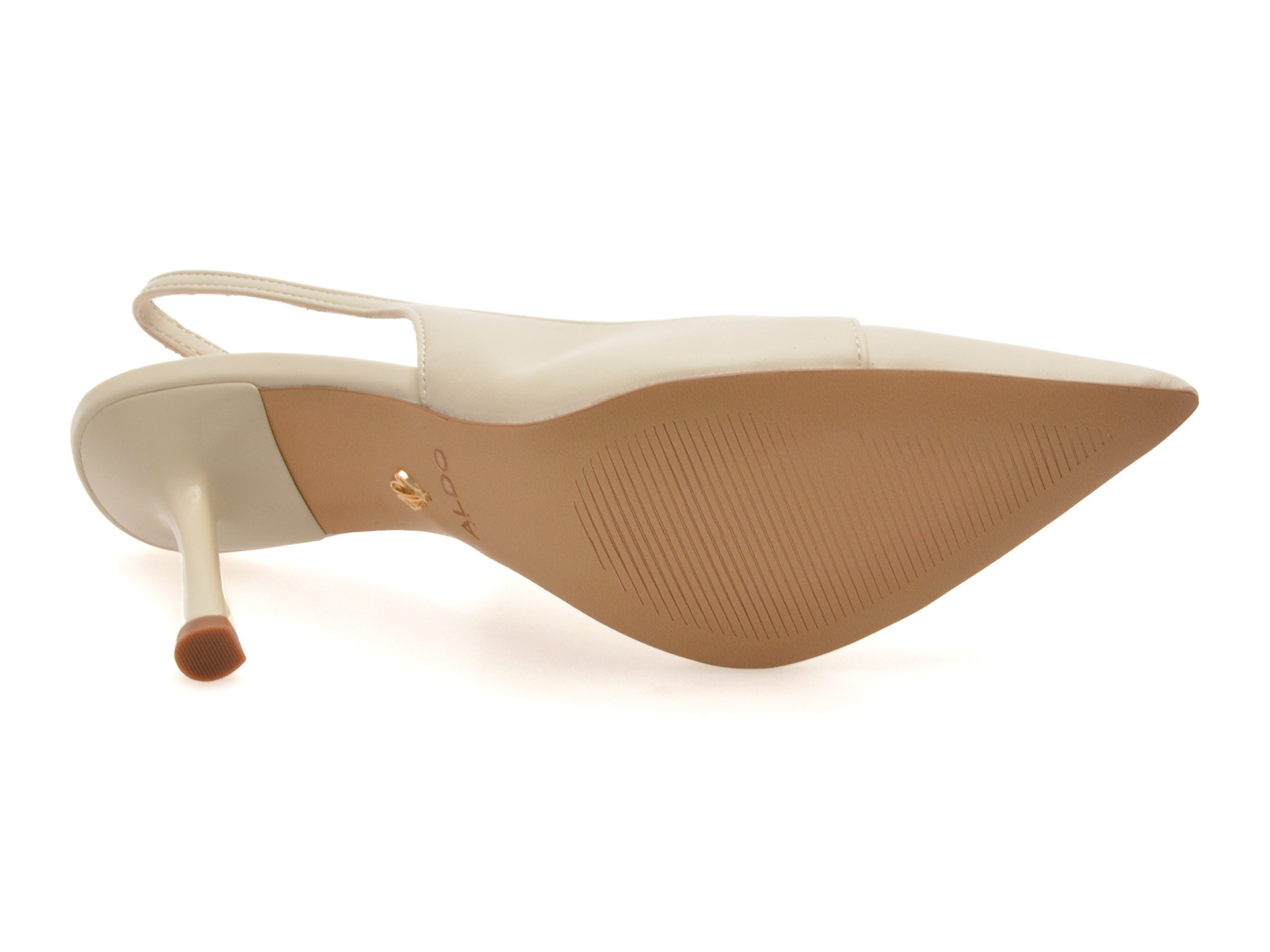 Pantofi eleganti ALDO albi, AUGUSTAS 110, din piele ecologica