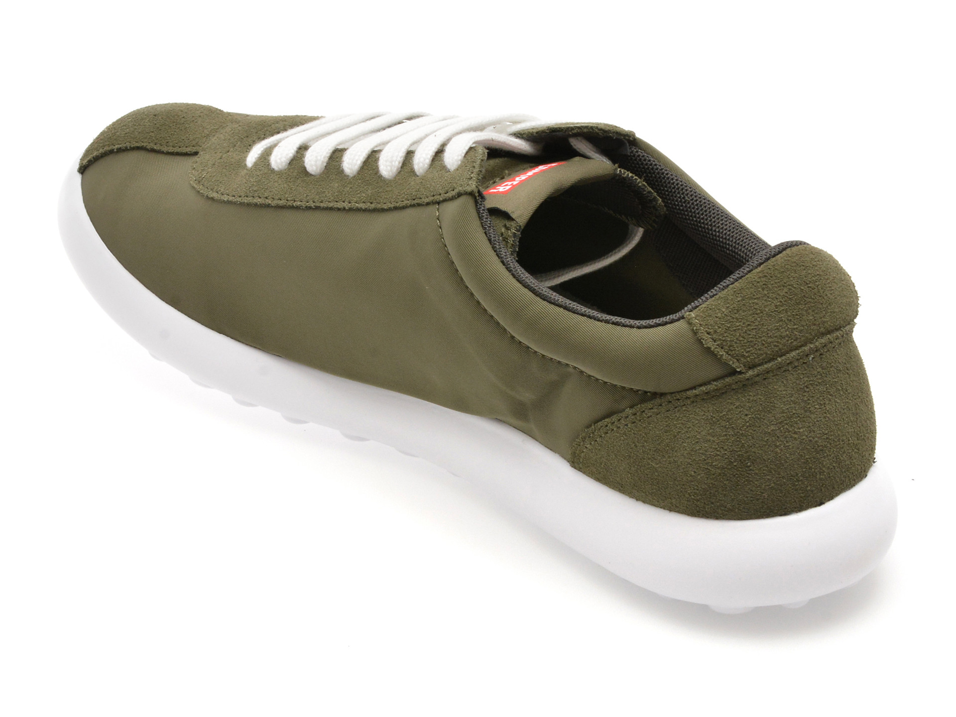 Pantofi sport CAMPER kaki, PELOTAS, din material textil