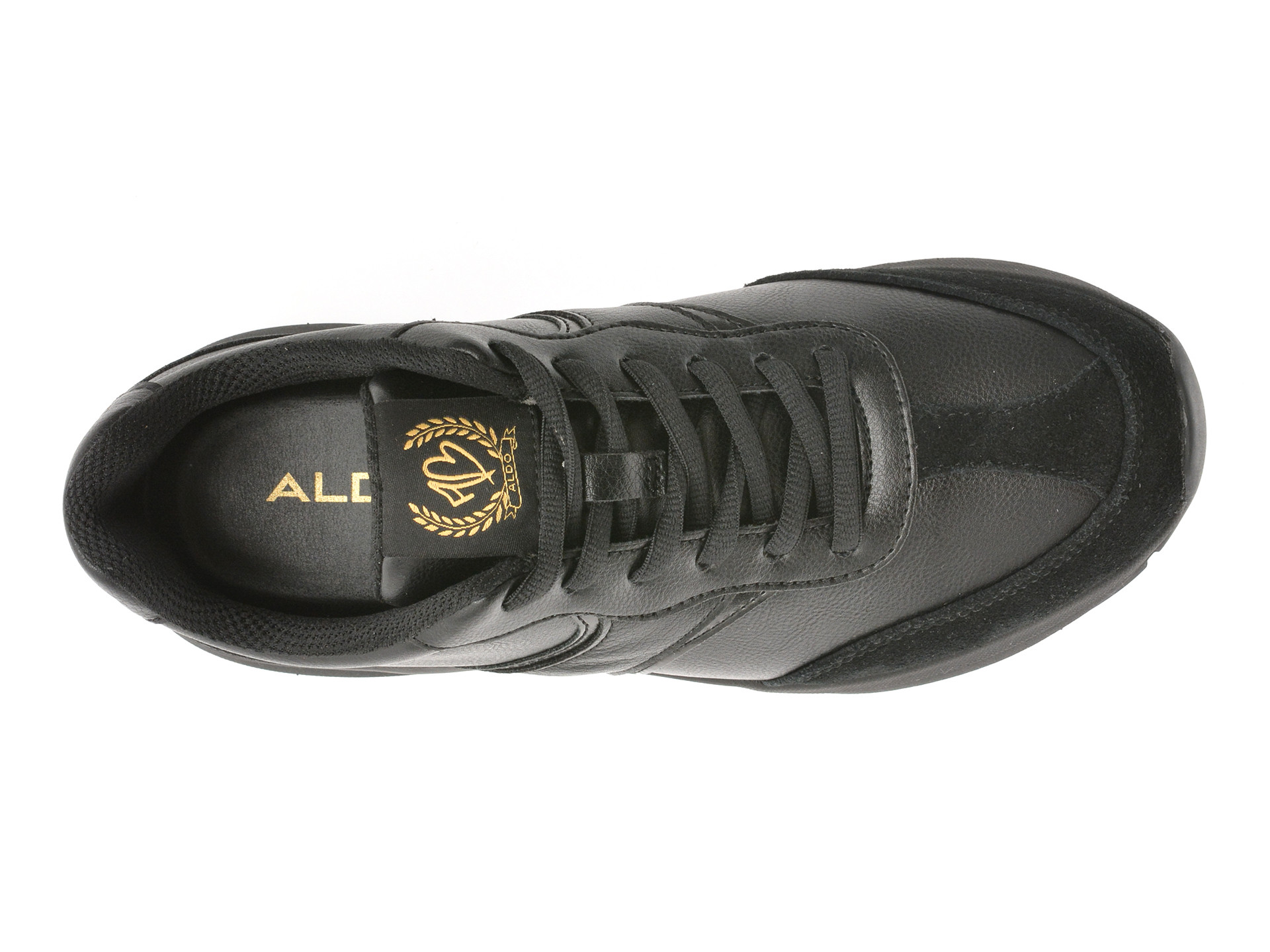 Pantofi sport ALDO negri, CLUBCHIC 001, din piele ecologica