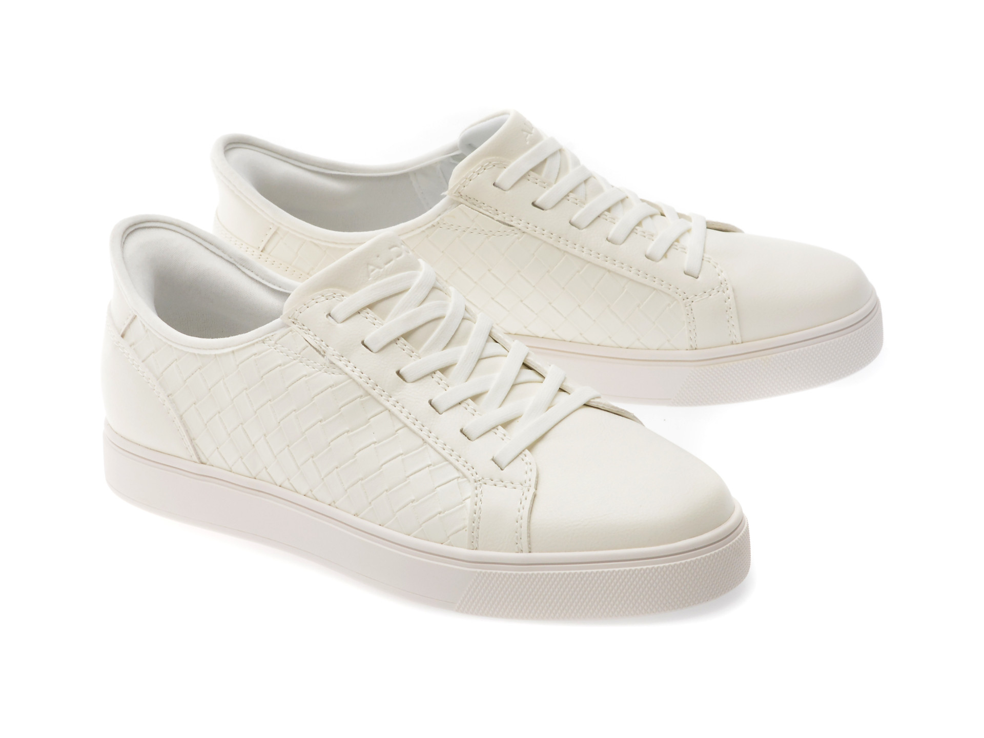 Pantofi sport ALDO albi, EASYIN 100, din piele ecologica