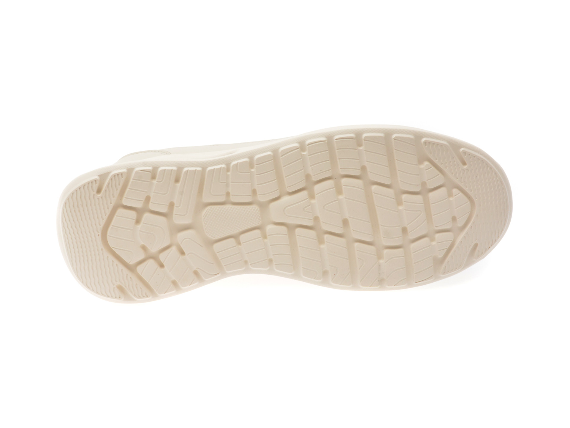 Pantofi sport EPICA albi, T9500, din piele naturala