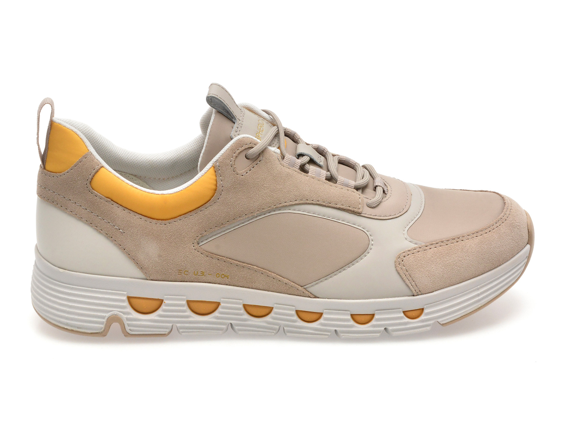 Pantofi sport GEOX gri, U46HRA, din material textil