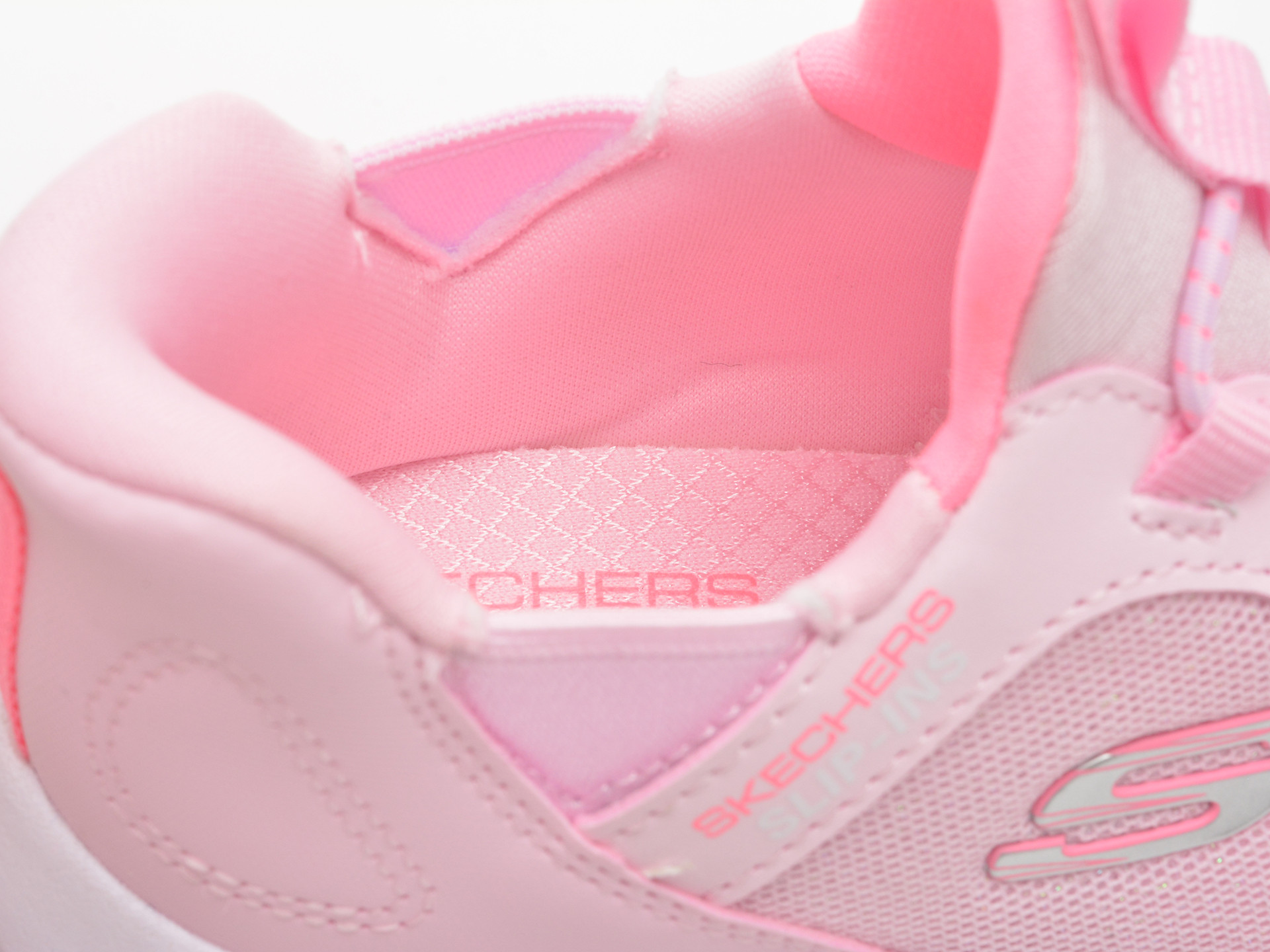 Pantofi sport SKECHERS roz, BOUNDER, din material textil