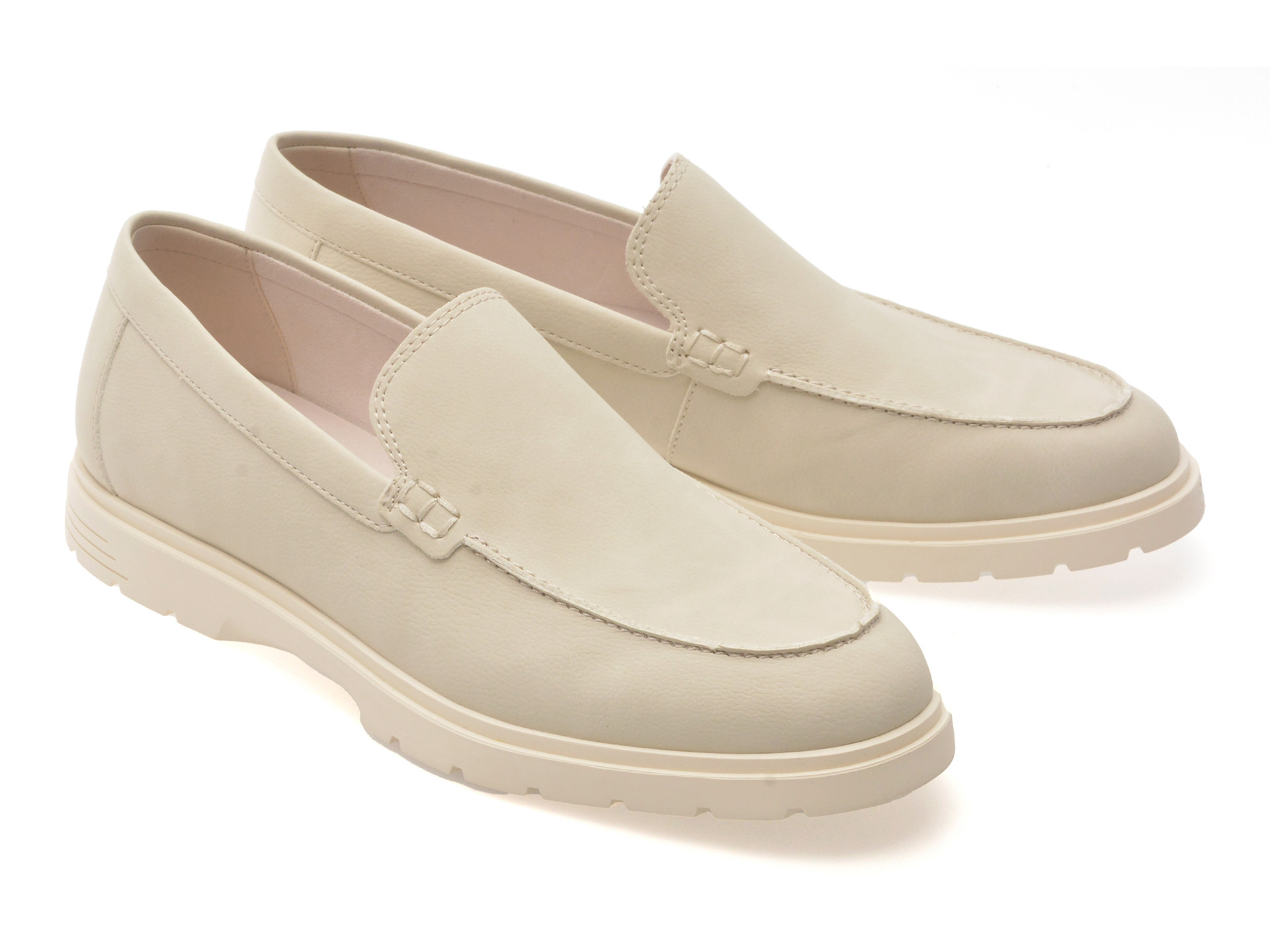 Mocasini ALDO nude, SEATIDE 270, din piele ecologica