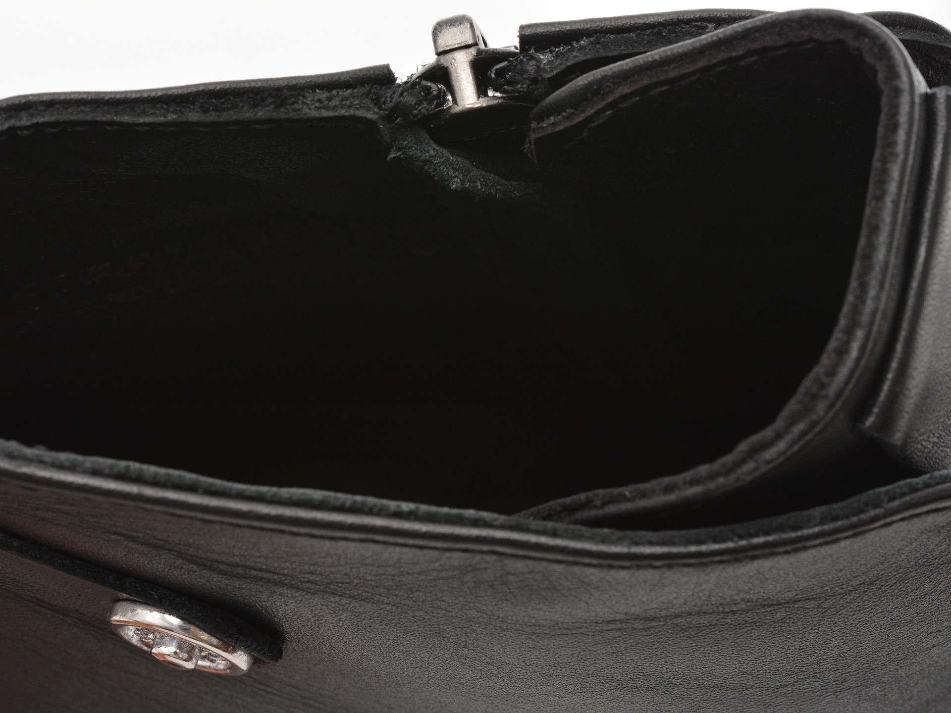 Ghete IMAGE negre, 3695030, din piele naturala