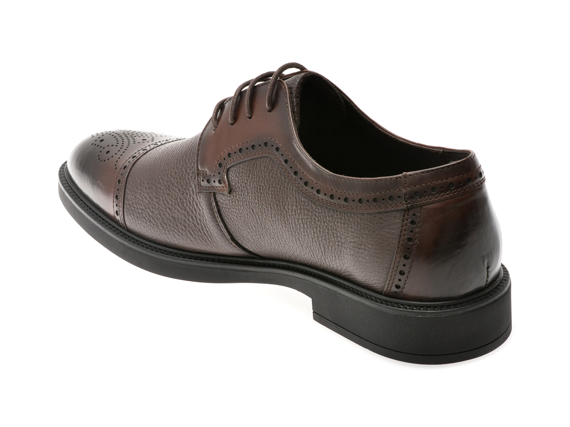 Pantofi eleganti OTTER maro, 30008, din piele naturala