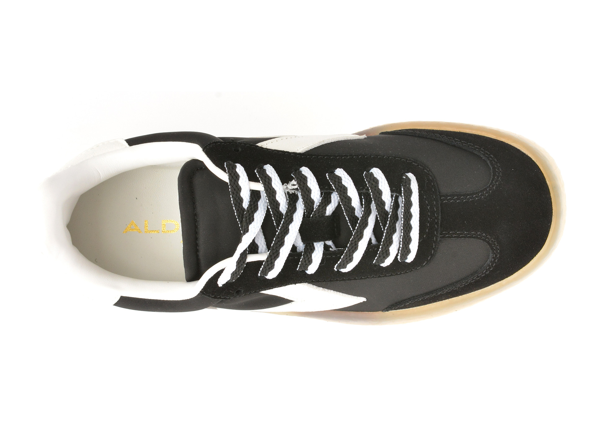 Pantofi sport ALDO negri, RETROSTEP 001, din material textil
