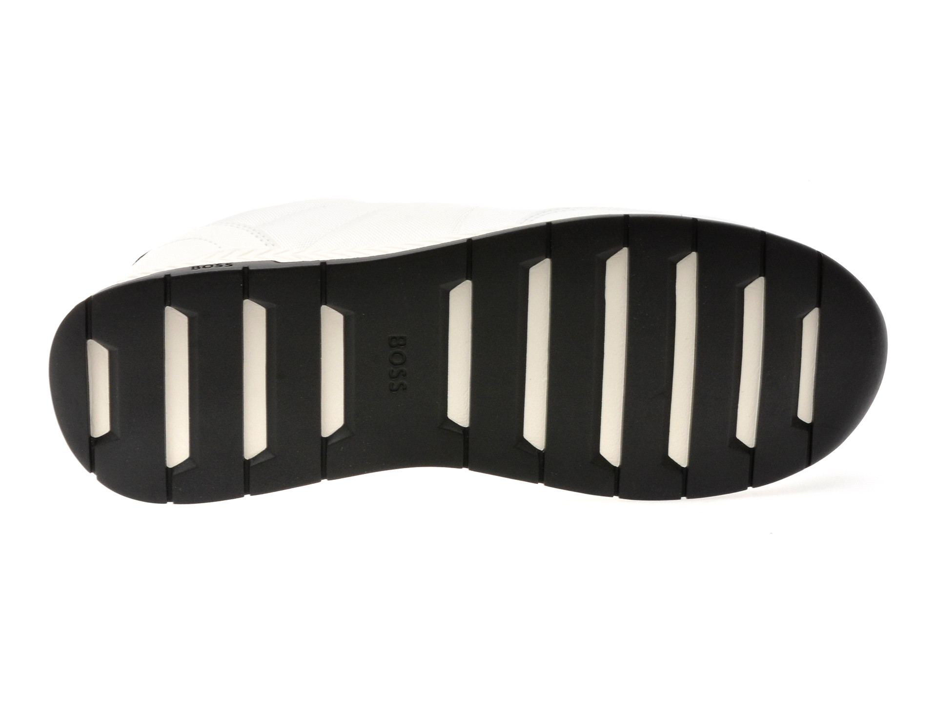 Pantofi sport BOSS albi, 6481, din material textil