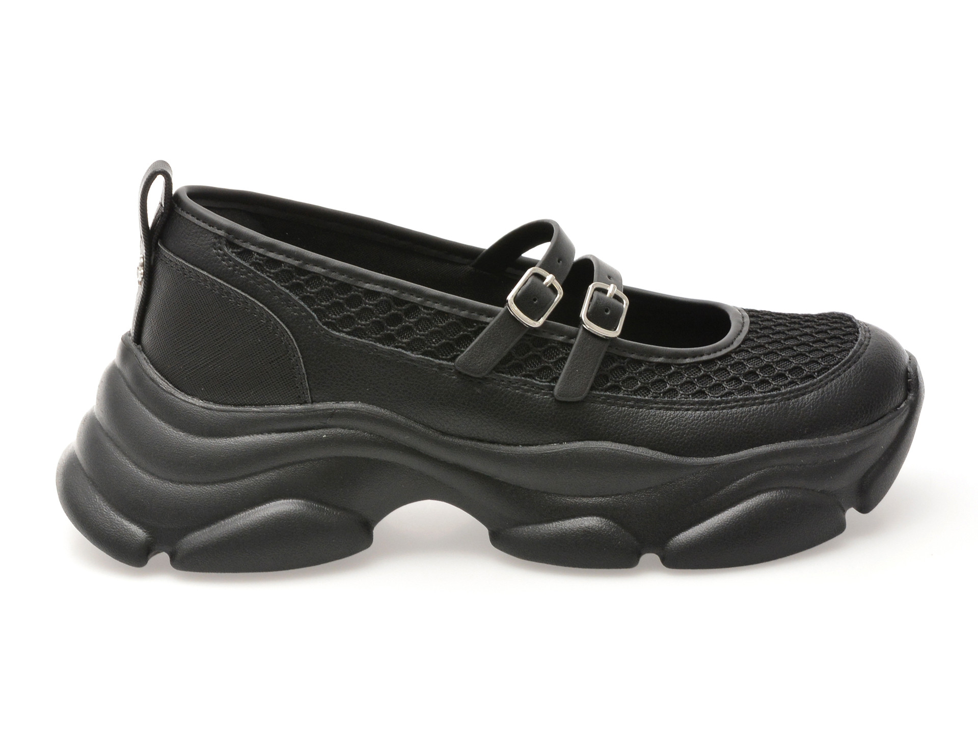 Pantofi ALDO negri, AETHERA 001, din piele ecologica