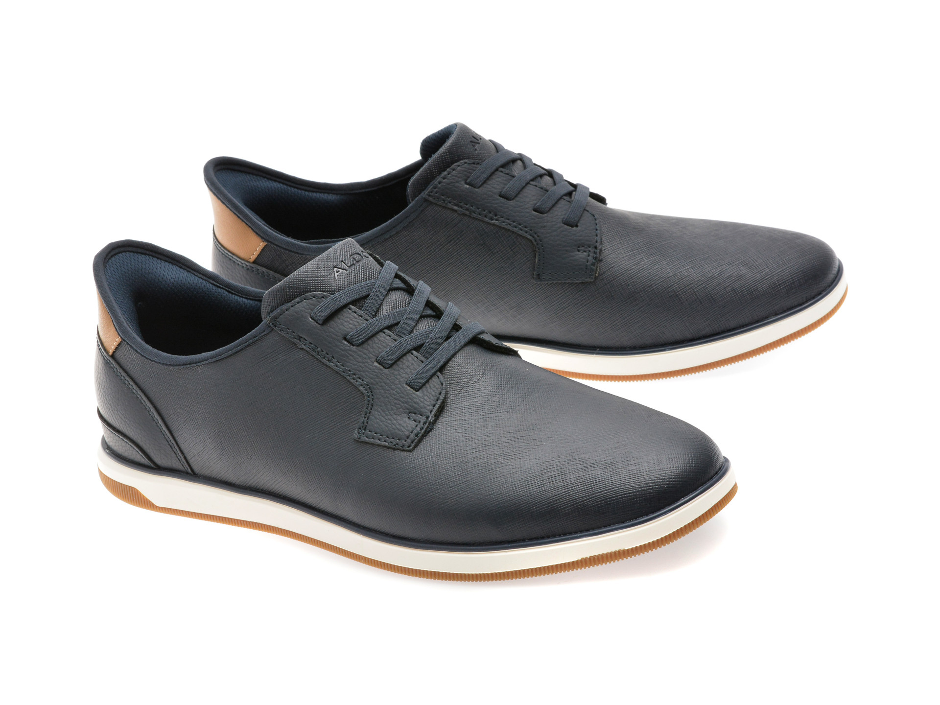 Pantofi ALDO bleumarin, FITZPATRICK 410, din piele ecologica