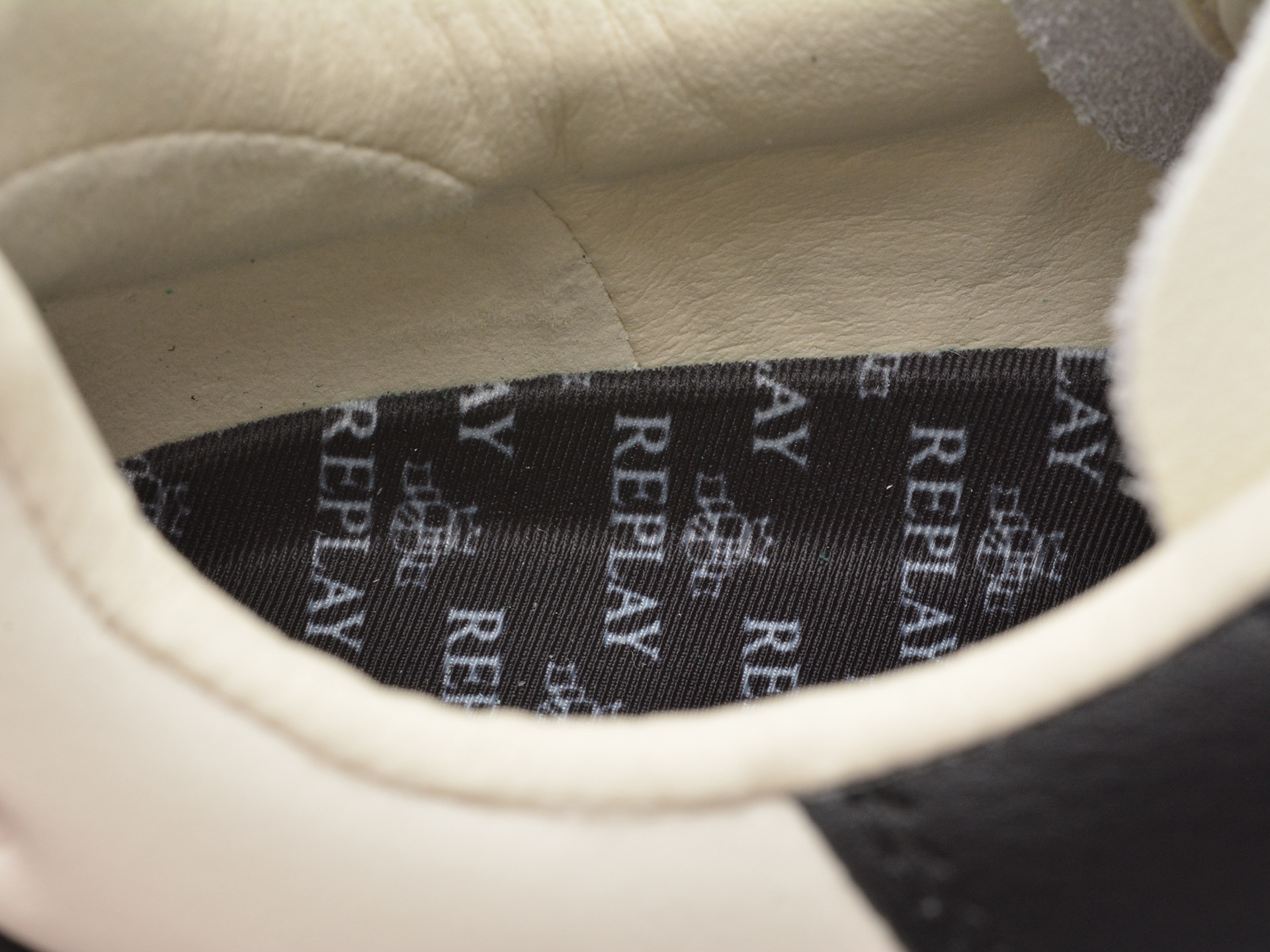 Pantofi sport REPLAY negri, GMSD7, din piele naturala