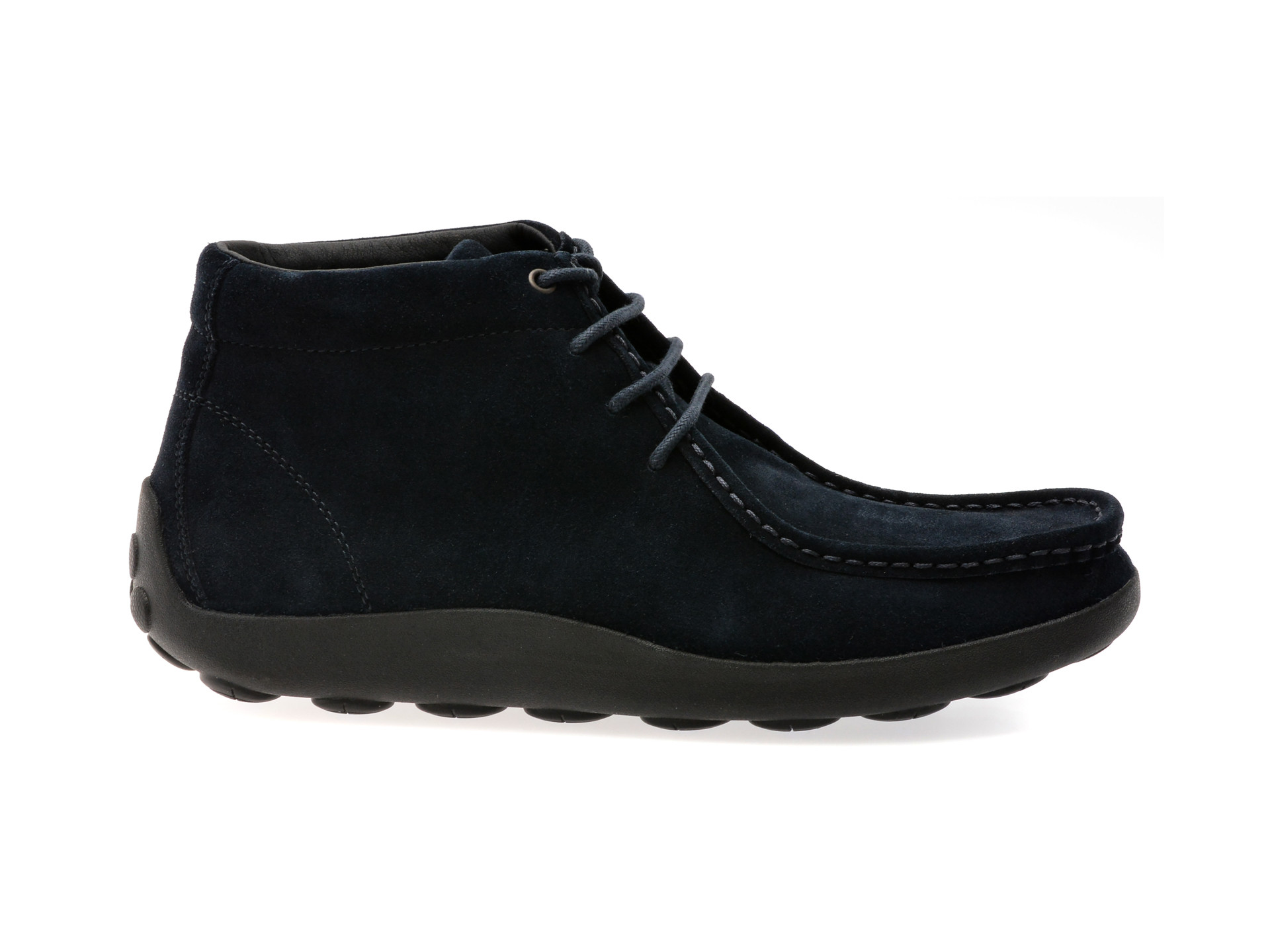 Ghete GEOX bleumarin, U56HLA, din piele intoarsa