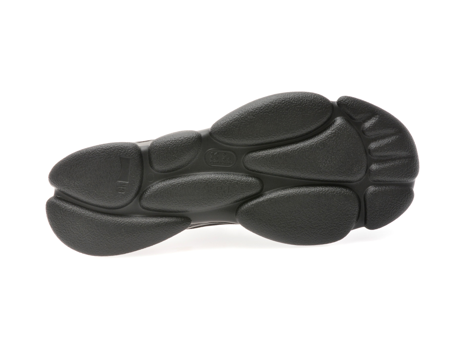 Pantofi sport CAMPER negri, KARST, din material textil