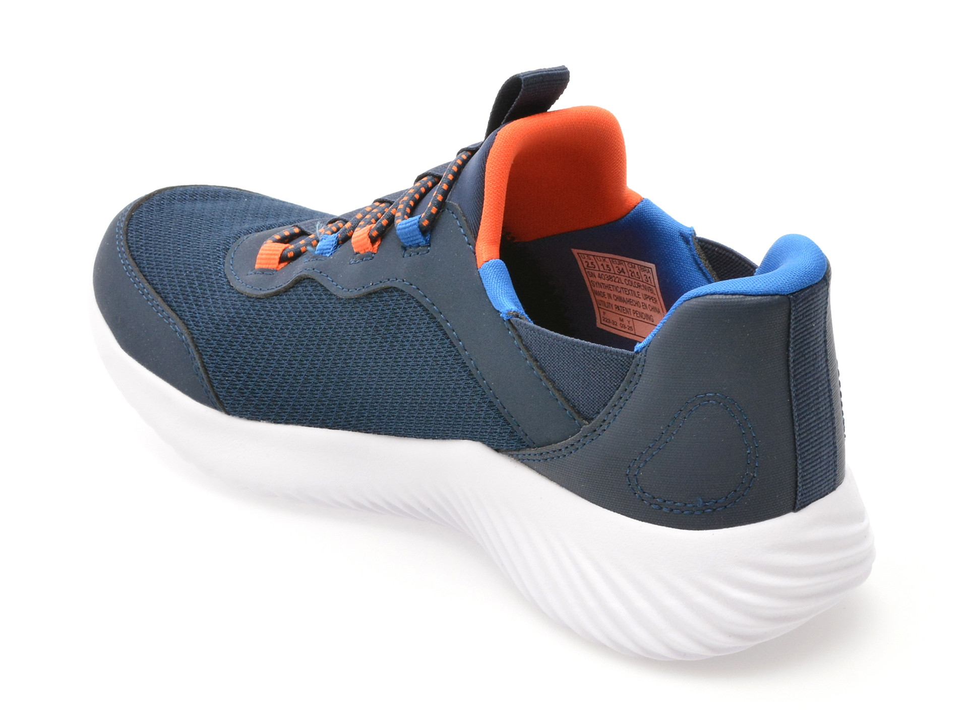 Pantofi sport SKECHERS bleumarin, BOUNDER, din material textil