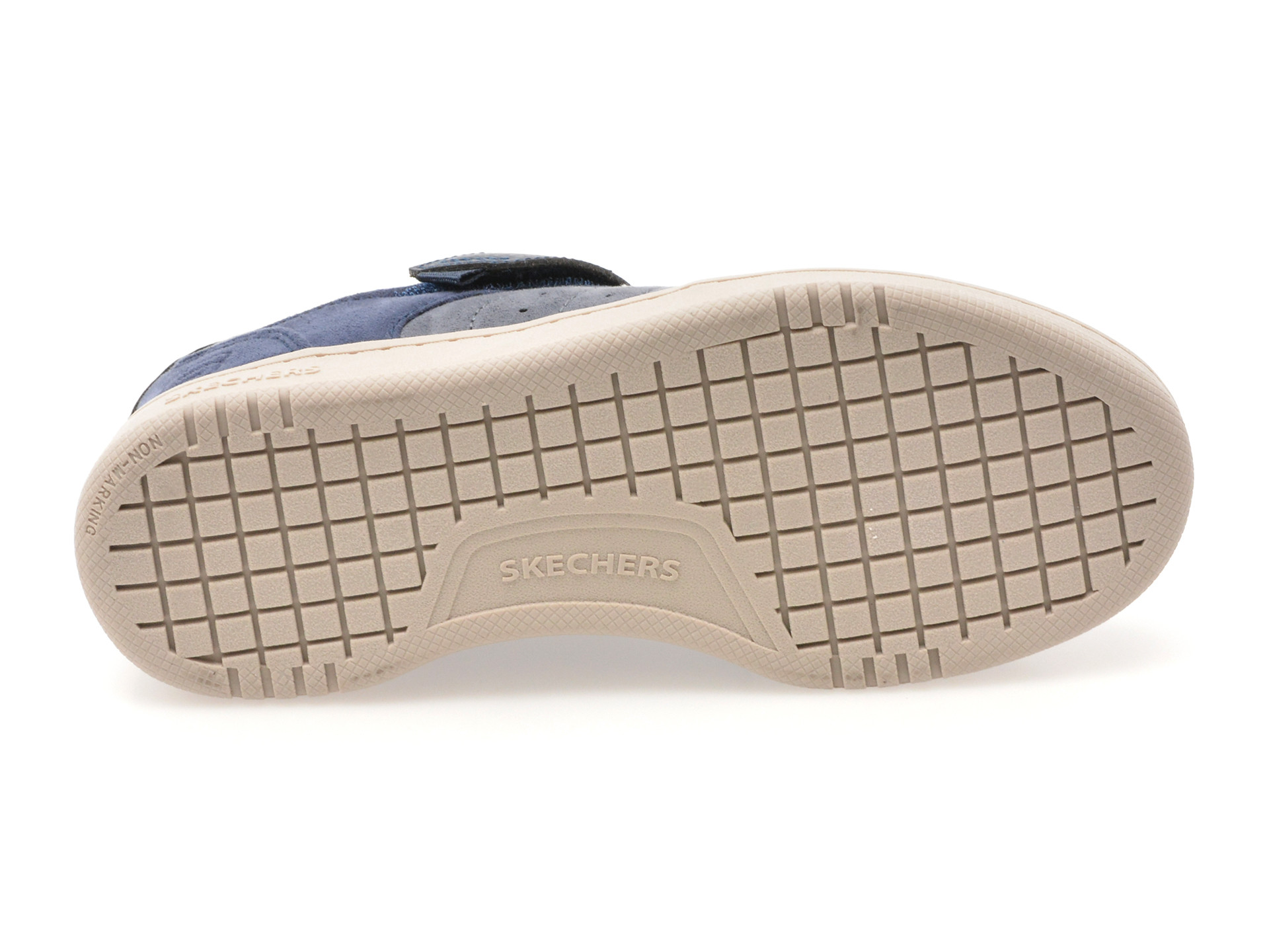 Pantofi sport SKECHERS bleumarin, QUICK STREET, din material textil