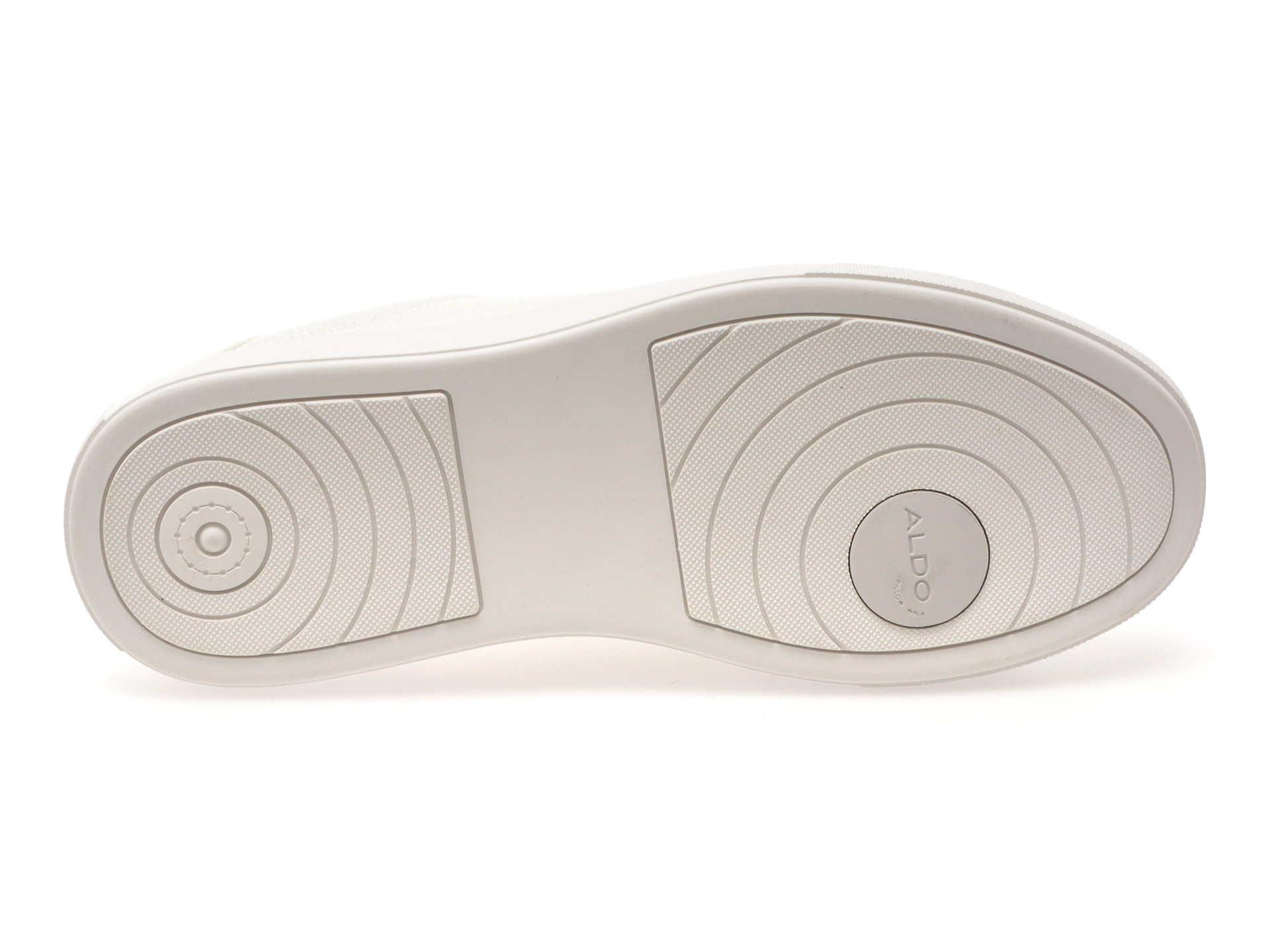 Pantofi sport ALDO albi, CLUBMEMBER 100, din piele ecologica