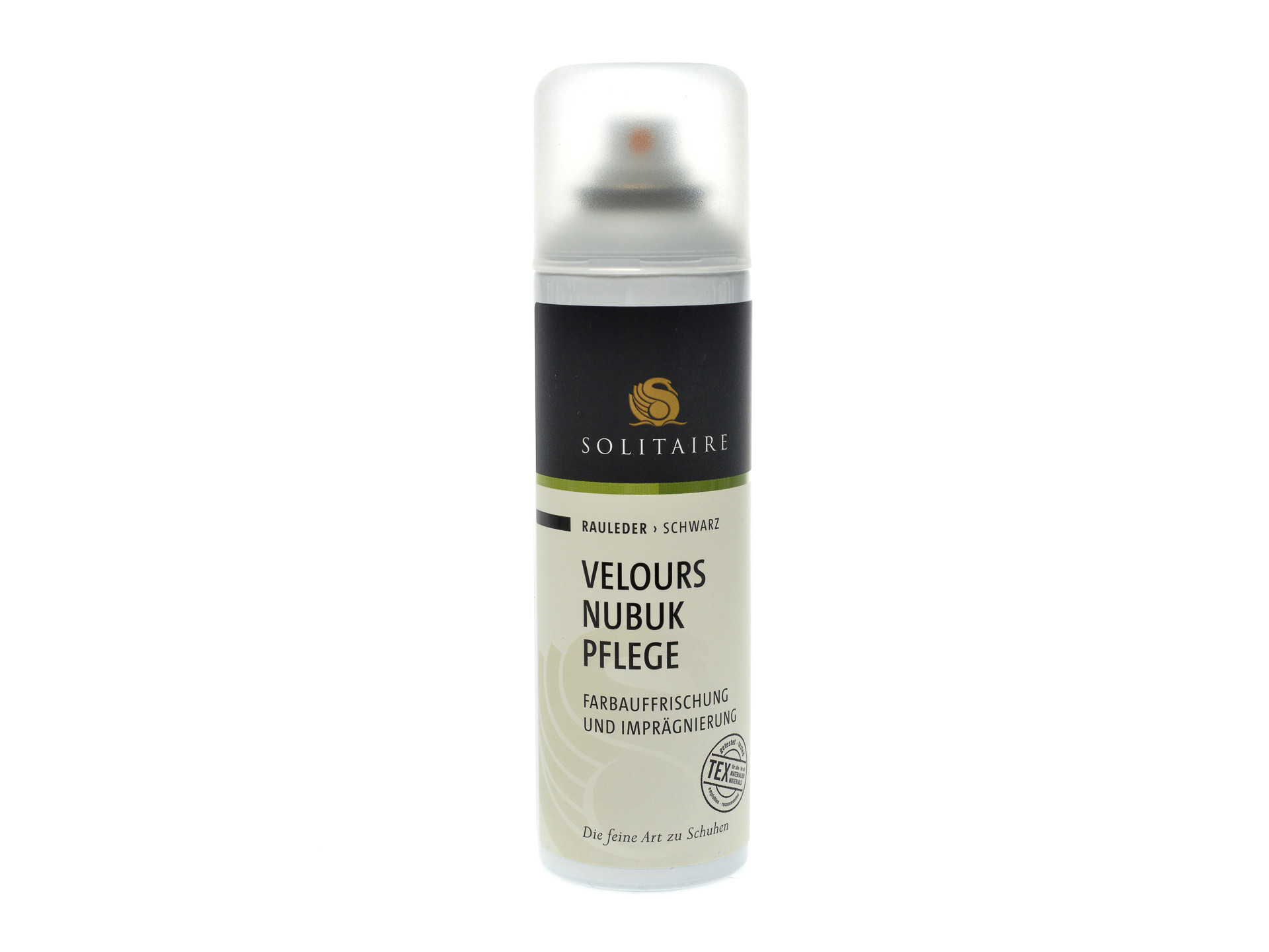 Spray intretinere velour nabuc, de culoare negru, Solitaire