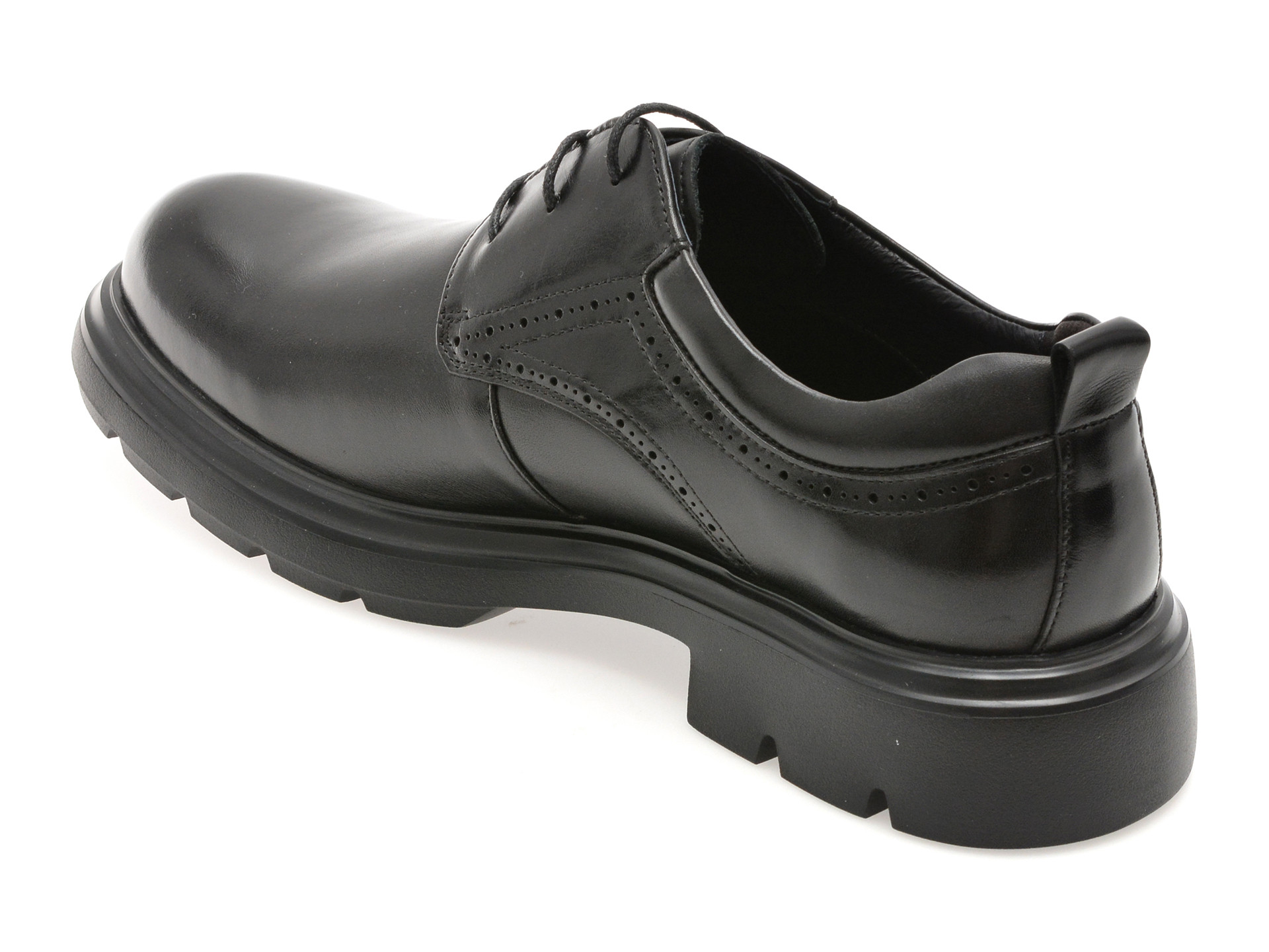 Pantofi EPICA negri, 52030, din piele naturala