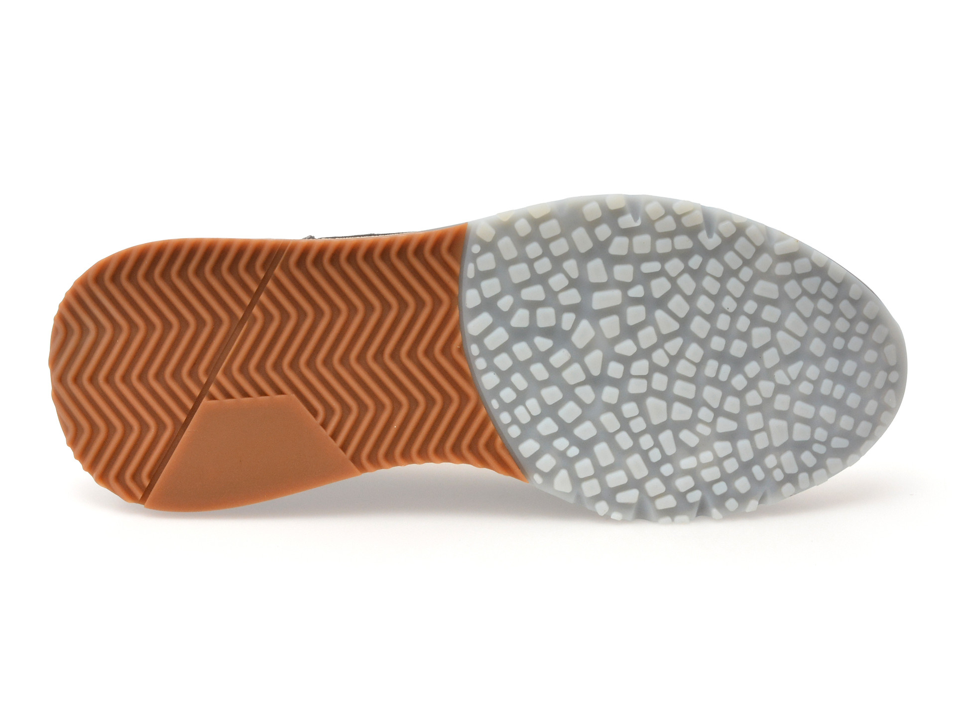 Pantofi sport EPICA albi, LN14, din piele naturala