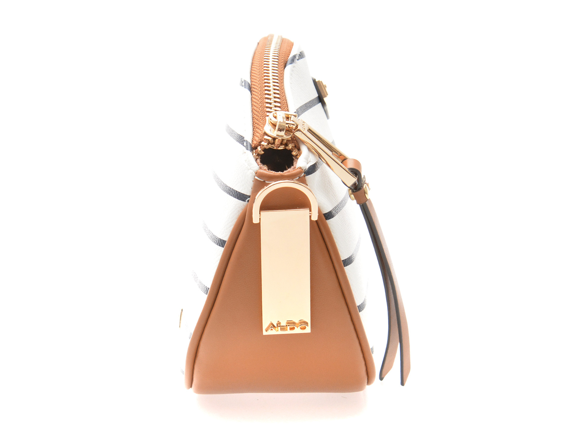 Geanta ALDO alba, ABINGER 459, din piele ecologica