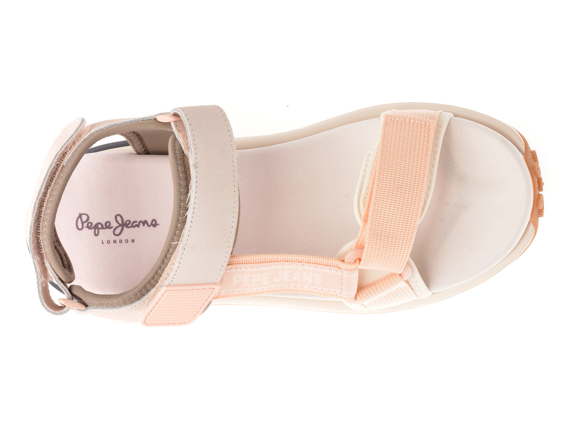 Sandale PEPE JEANS roz, WINSLOVE SPORT, din material textil