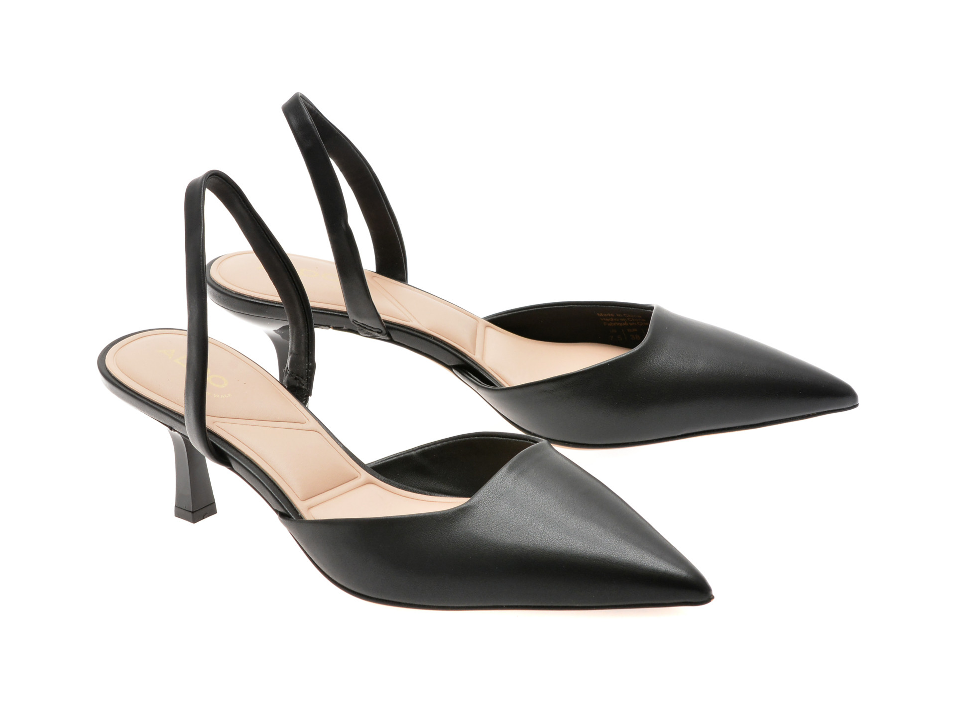 Pantofi eleganti ALDO negri, GAVEDESSI 001, din piele ecologica