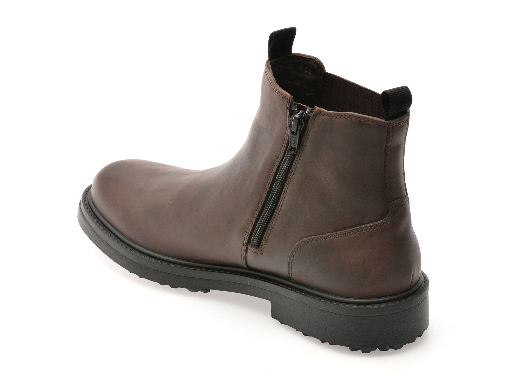 Ghete GEOX maro, U46HQB, din piele naturala