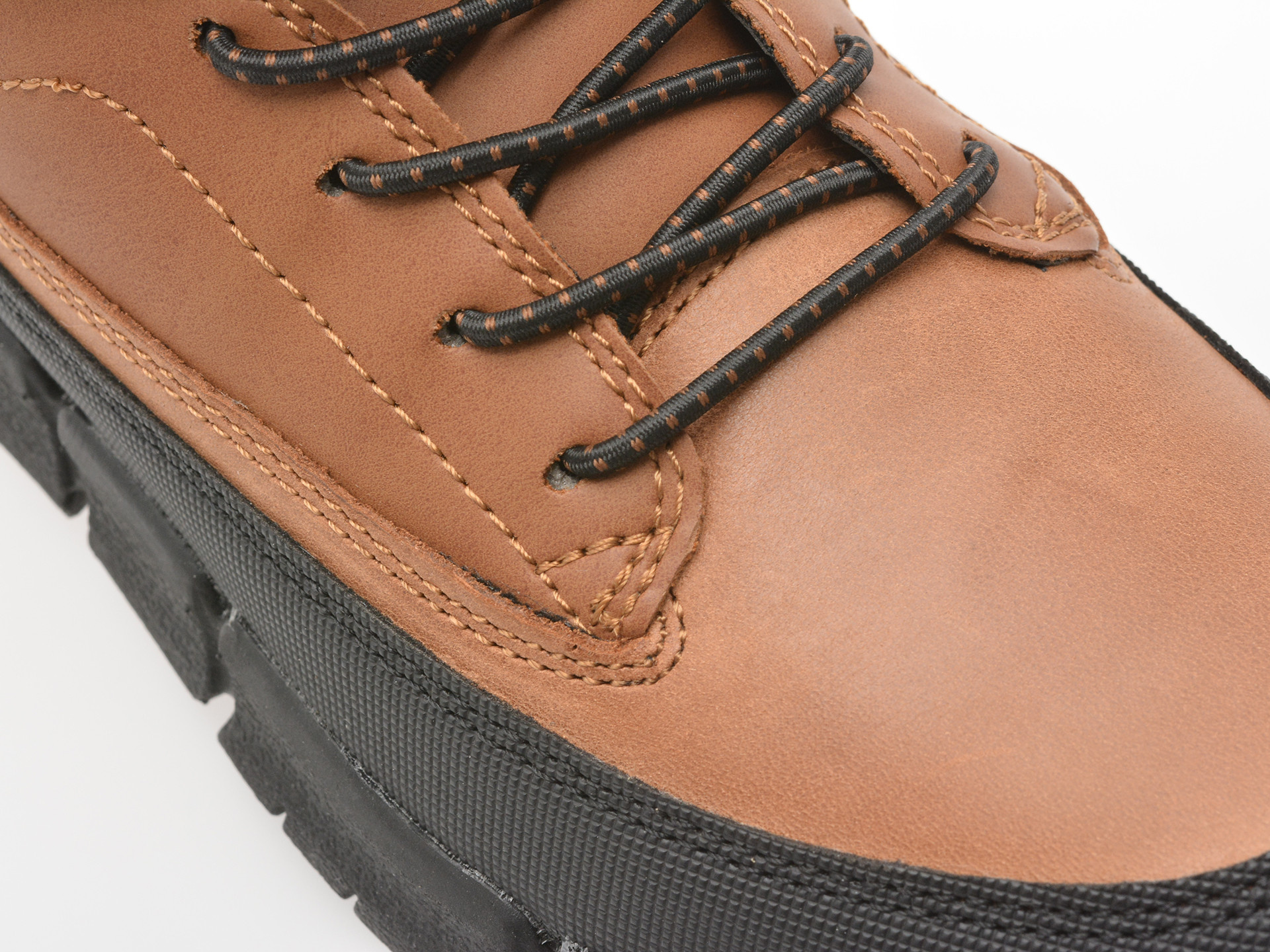 Ghete GEOX maro, J369BA, din piele ecologica