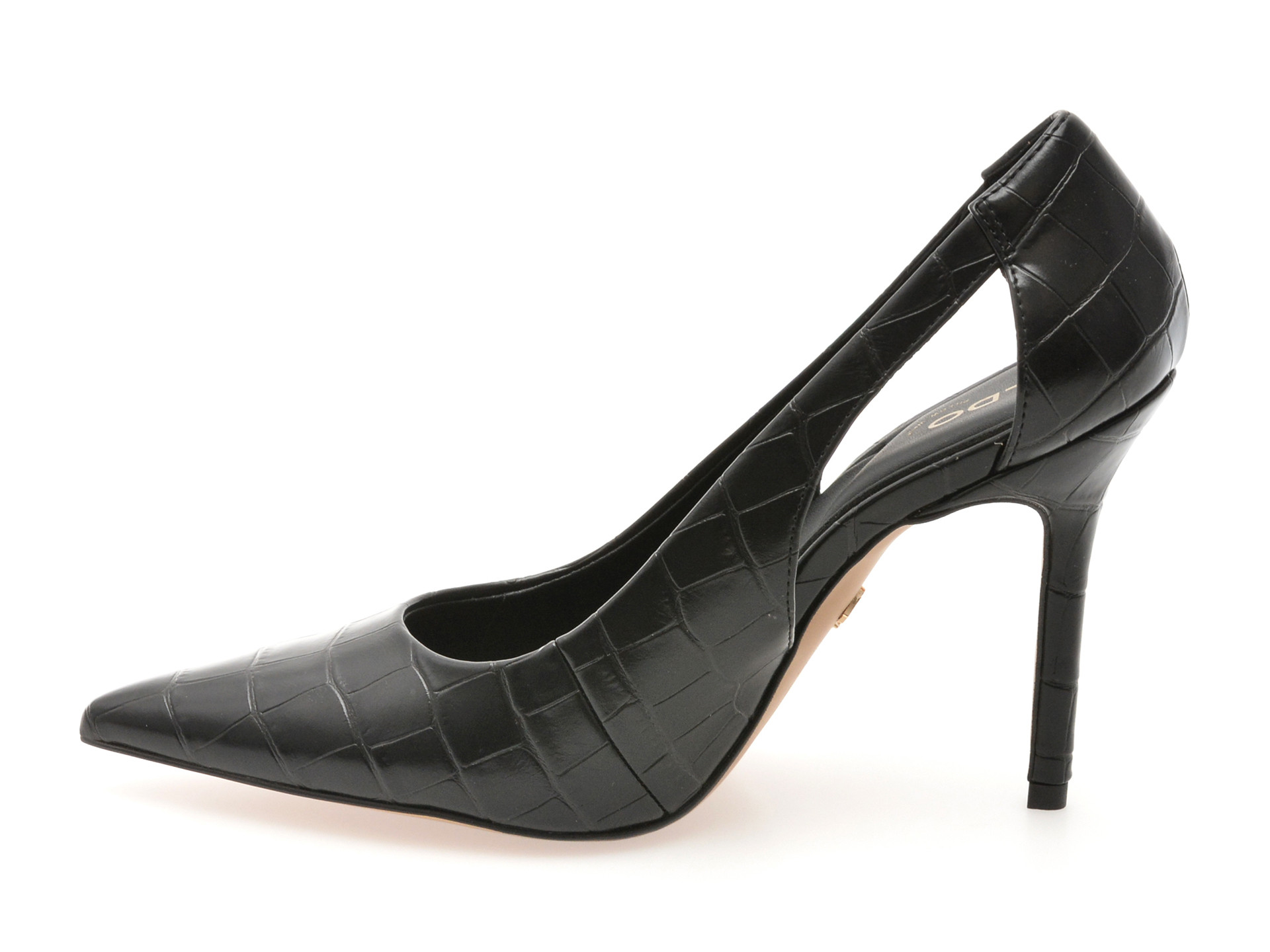 Pantofi eleganti ALDO negri, MESARTHIM 001, din piele ecologica