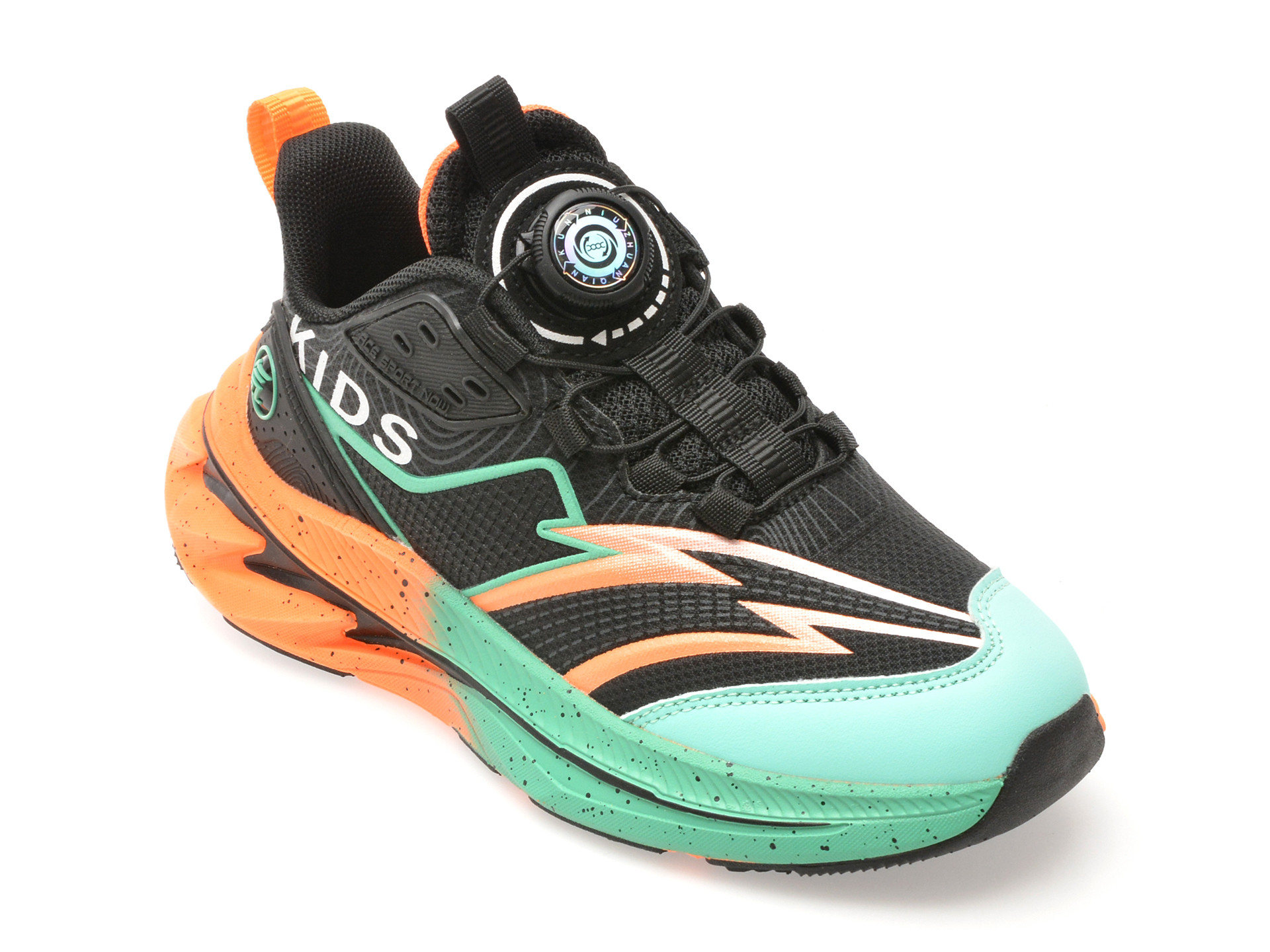 Pantofi sport SELECTION KIDS negri, 1004, din material textil