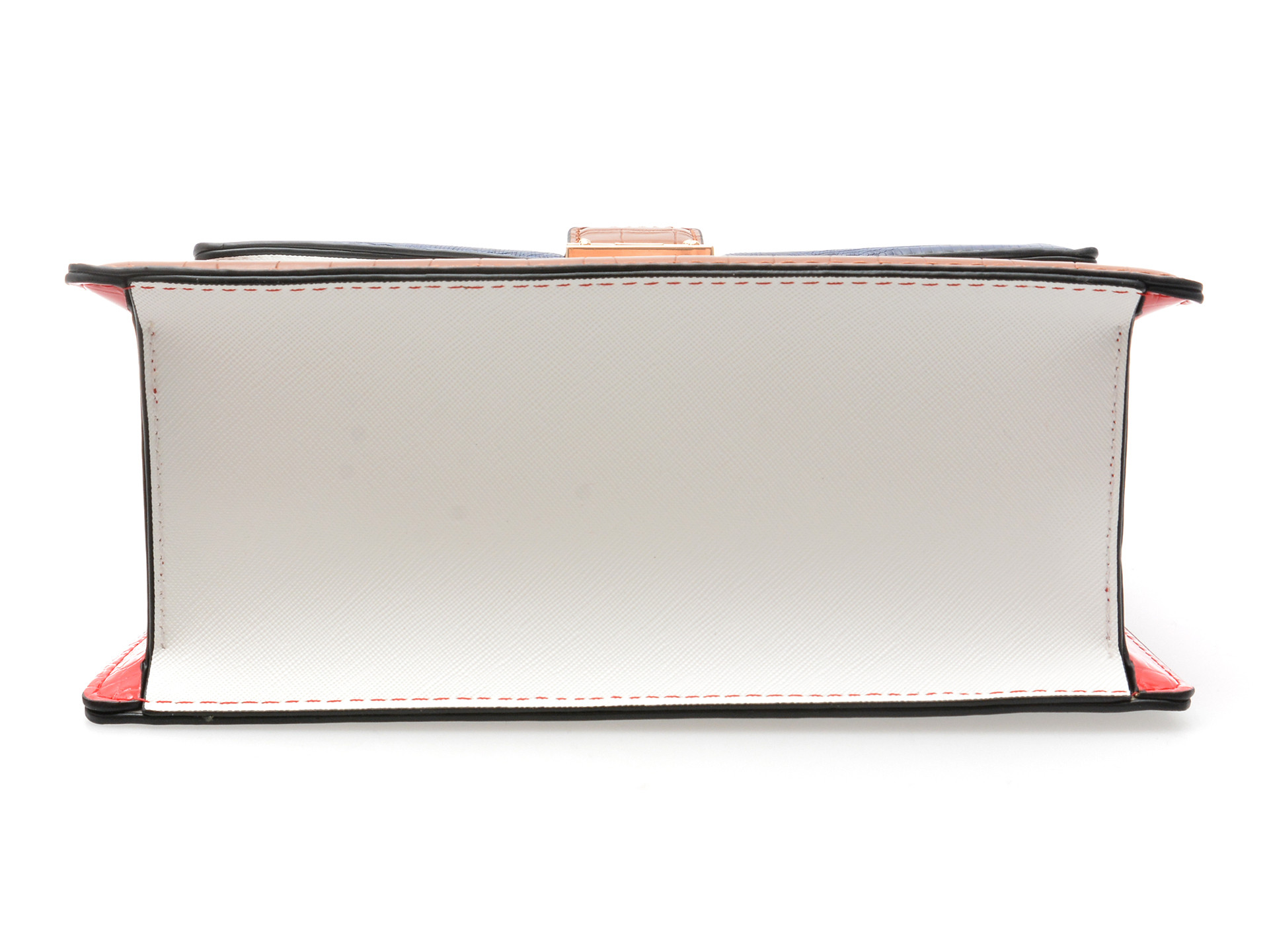 Geanta ALDO alba, MARTISSA 459, din piele ecologica