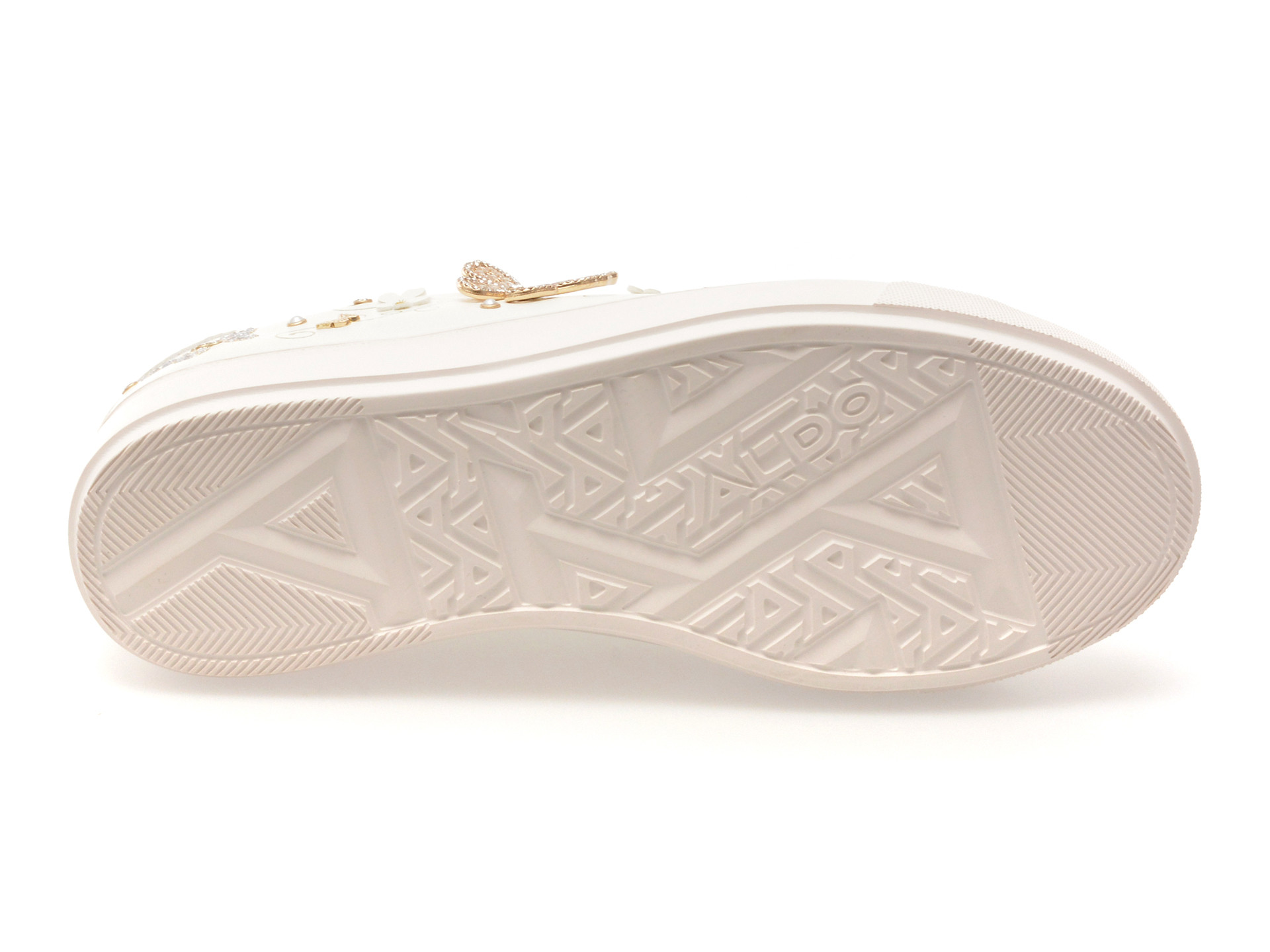 Pantofi sport ALDO albi, SAXONY 156, din piele ecologica