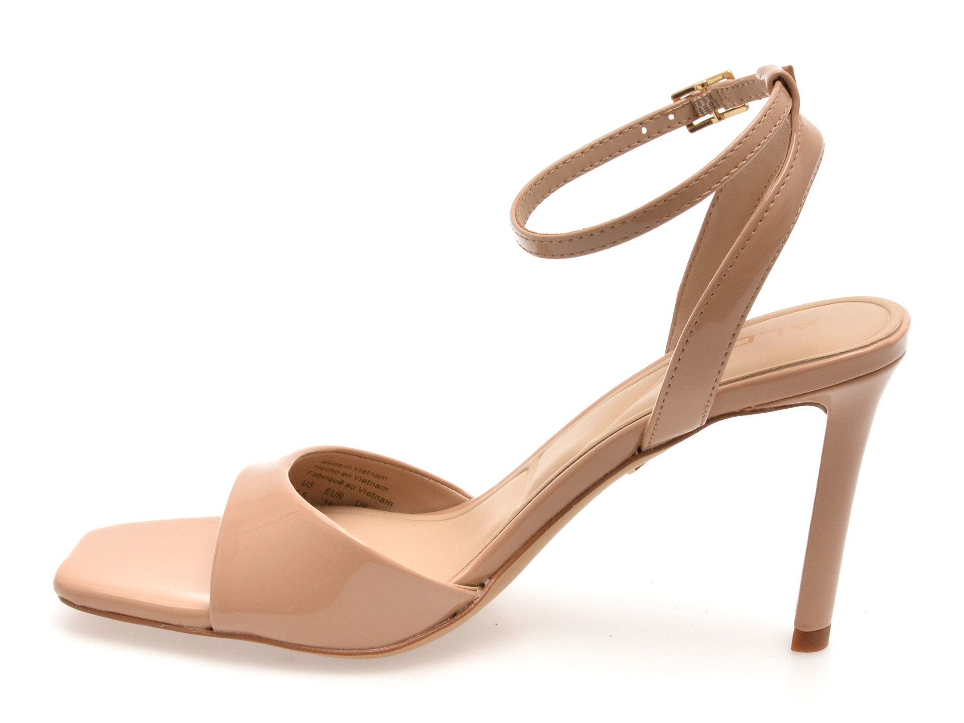 Sandale elegante ALDO maro, SAKE 240, din piele ecologica