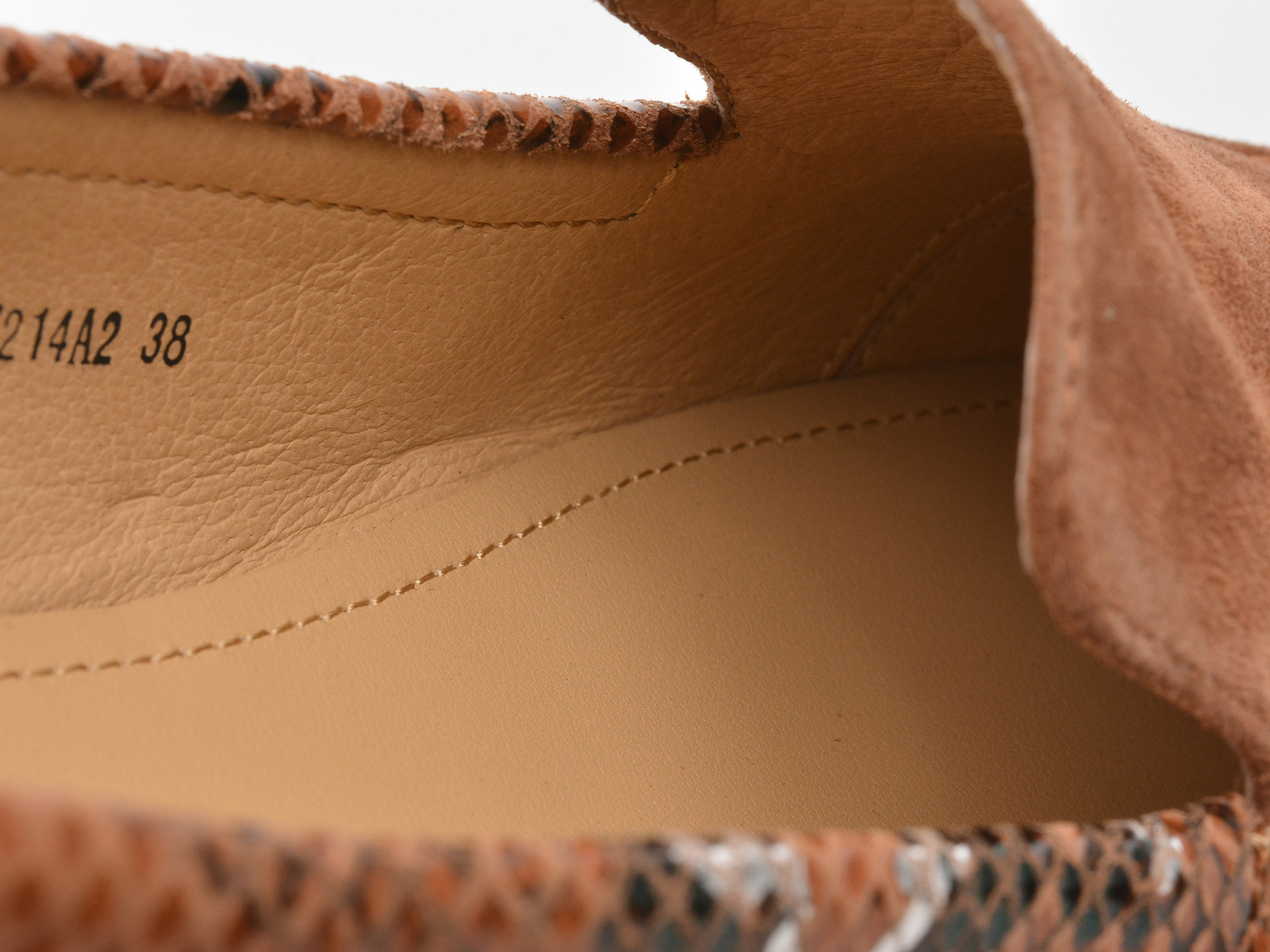 Mocasini IMAGE maro, 4L461, din piele intoarsa