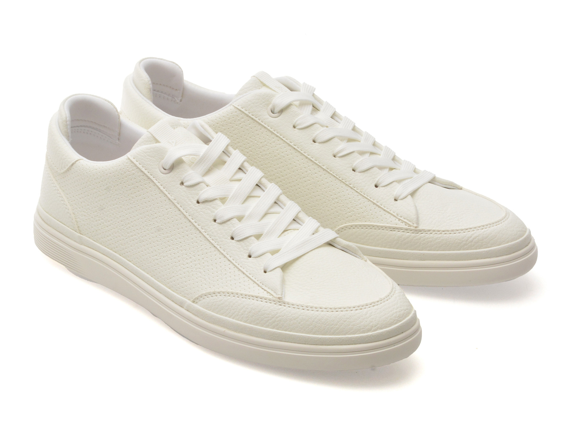 Pantofi sport ALDO albi, STEPUP 100, din piele ecologica