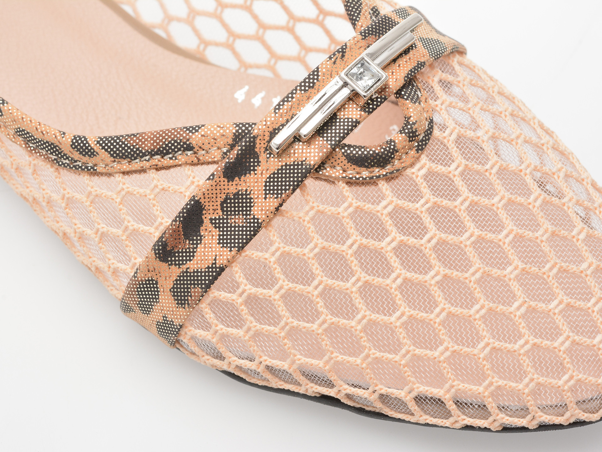 Balerini IMAGE bej, 4411581, din material textil