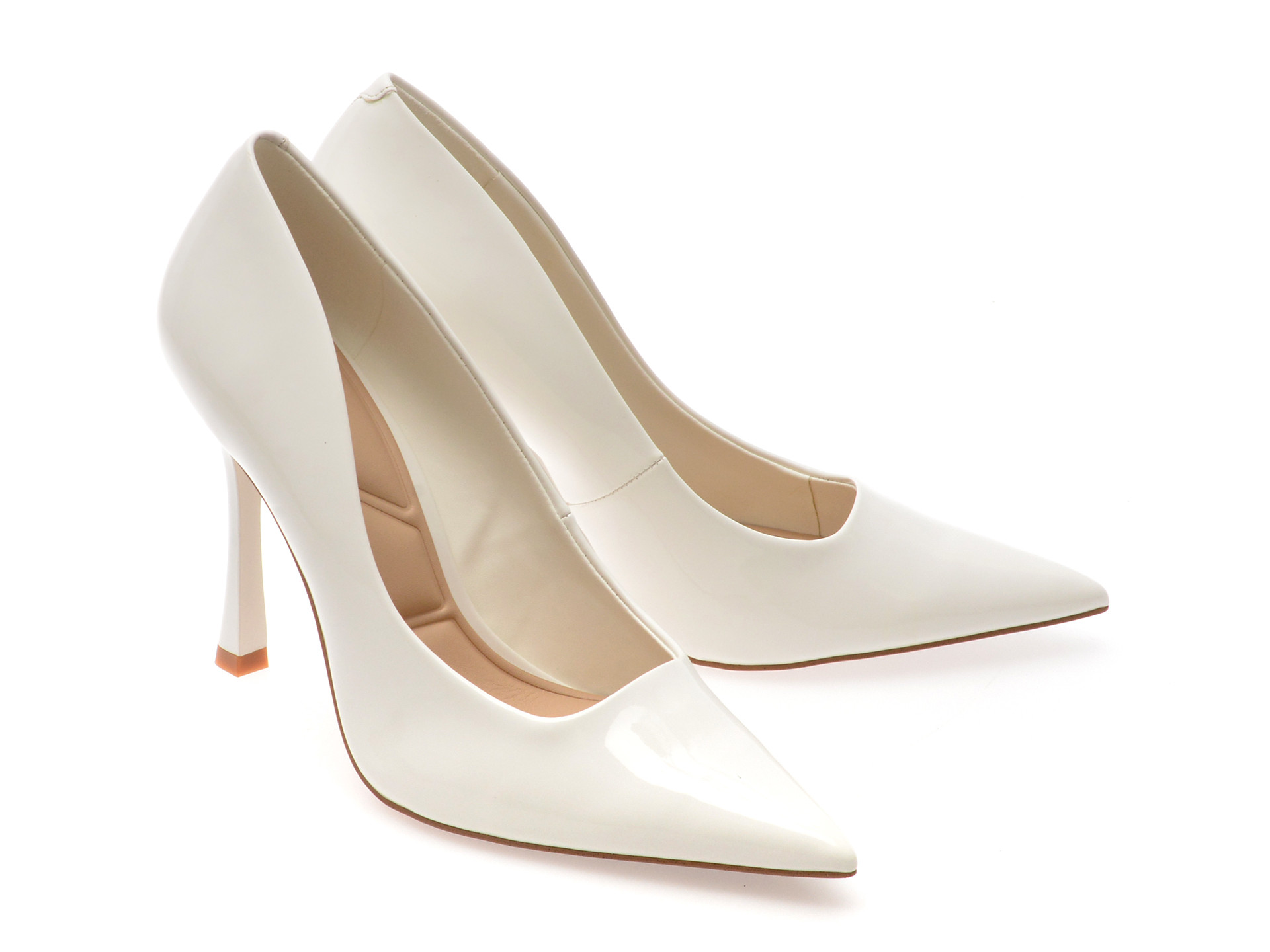 Pantofi eleganti ALDO albi, BRELLE 100, din piele ecologica