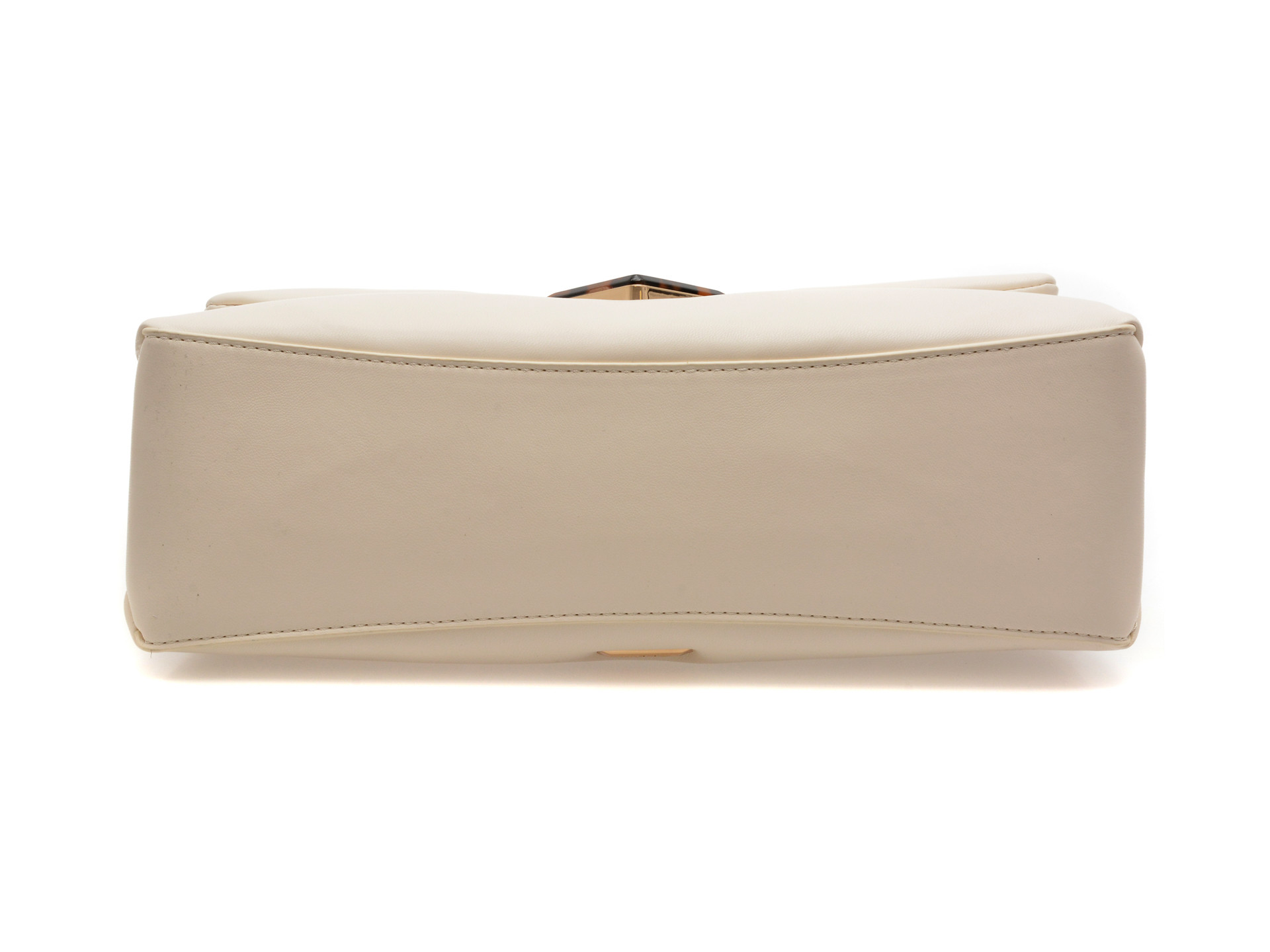 Geanta ALDO alba, LARGE SOFT PUFF 168, din piele ecologica