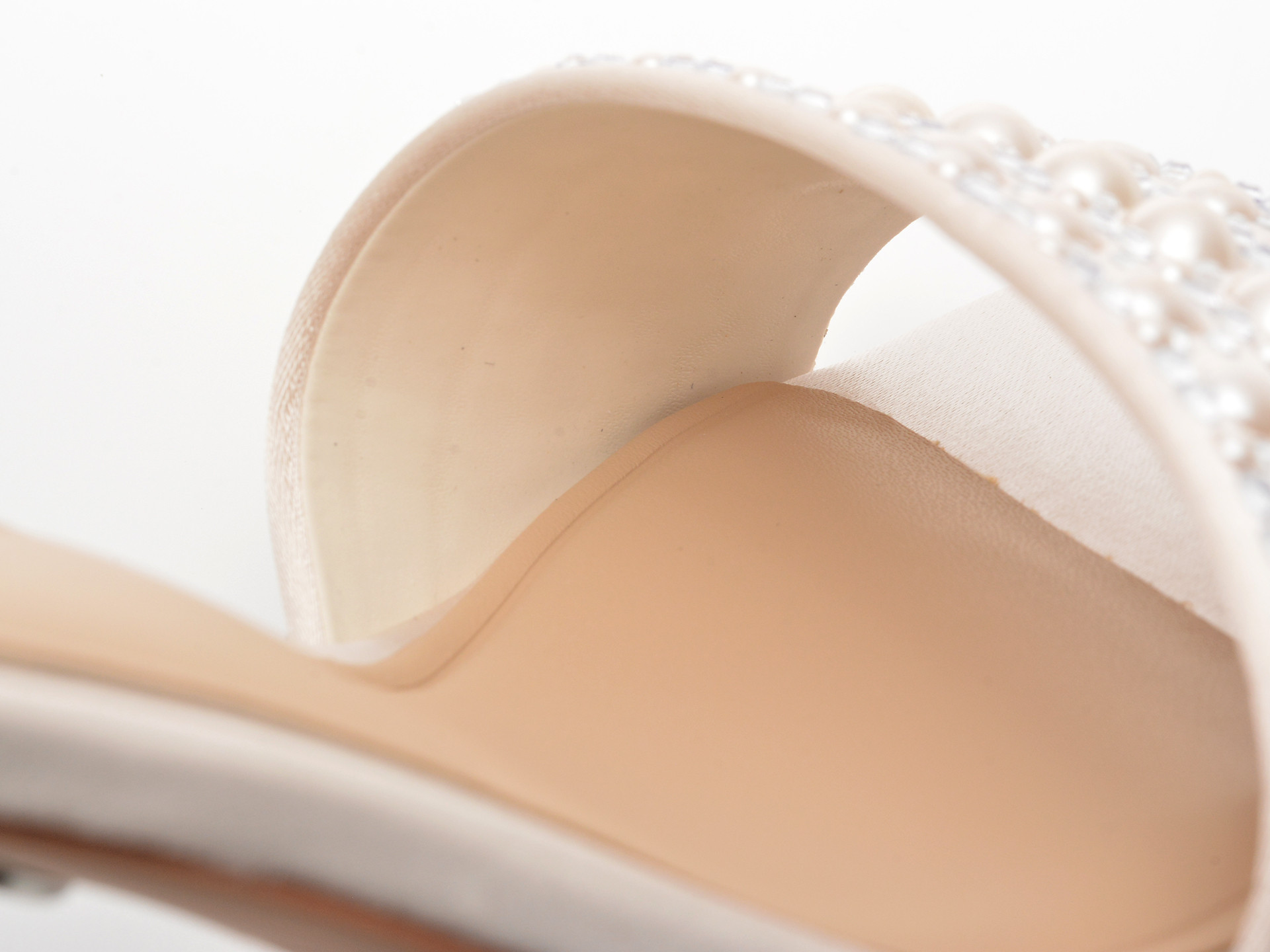 Papuci ALDO albi, ETERNALLY 110, din material textil