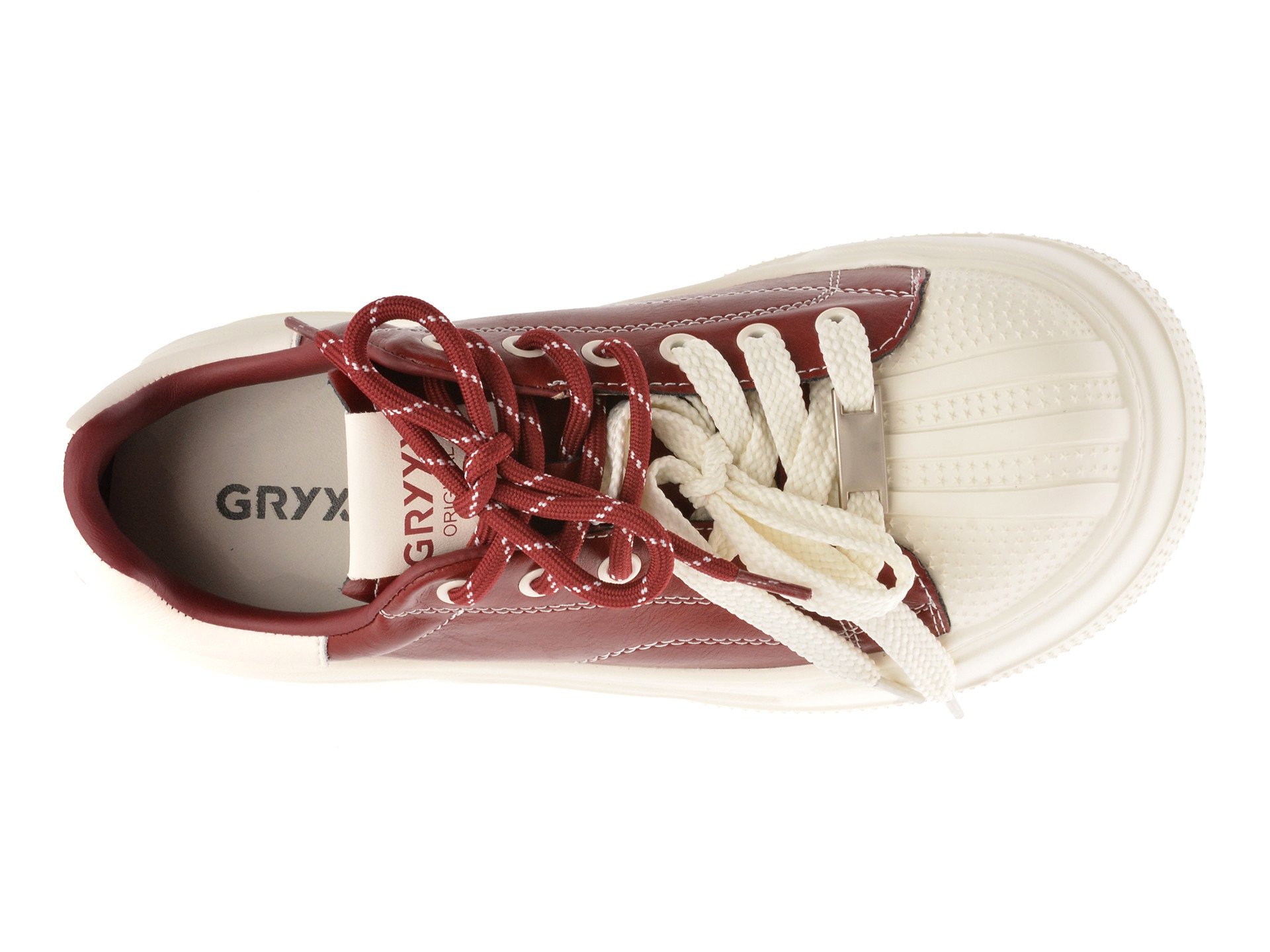 Pantofi sport GRYXX rosii, 10151, din piele naturala