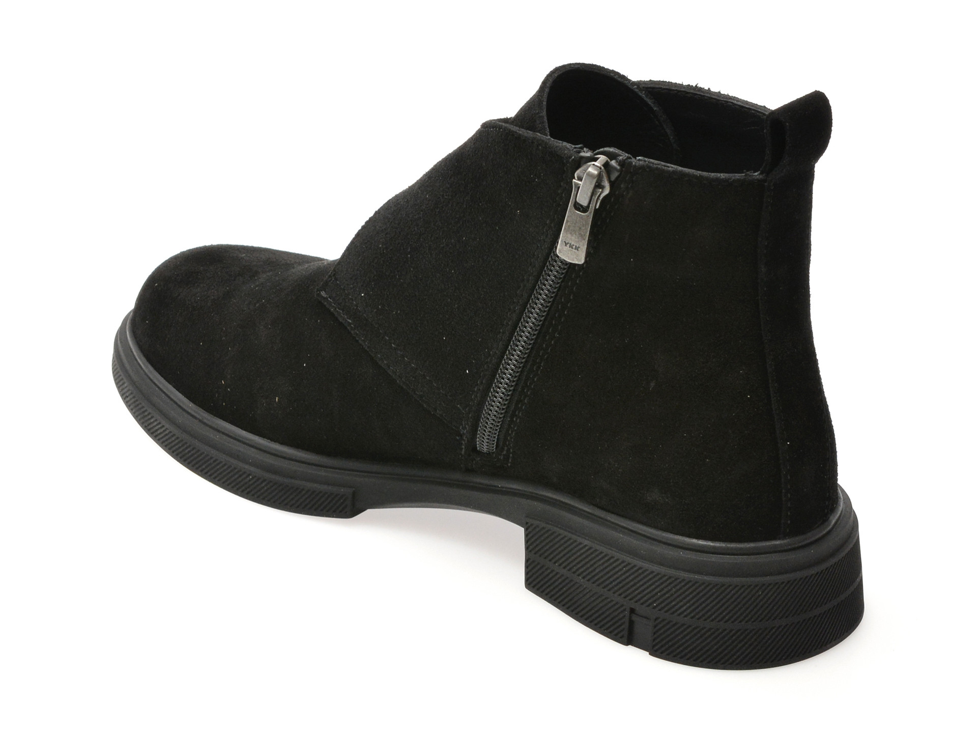 Ghete EPICA negre, 1735072, din piele intoarsa