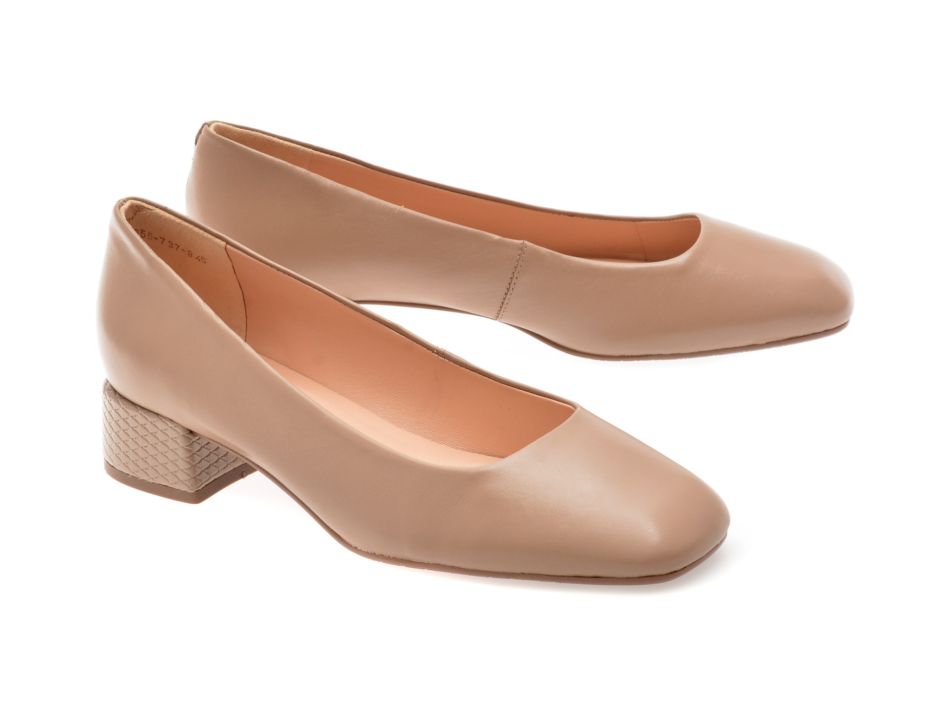 Pantofi EPICA gri, 1135845, din piele naturala