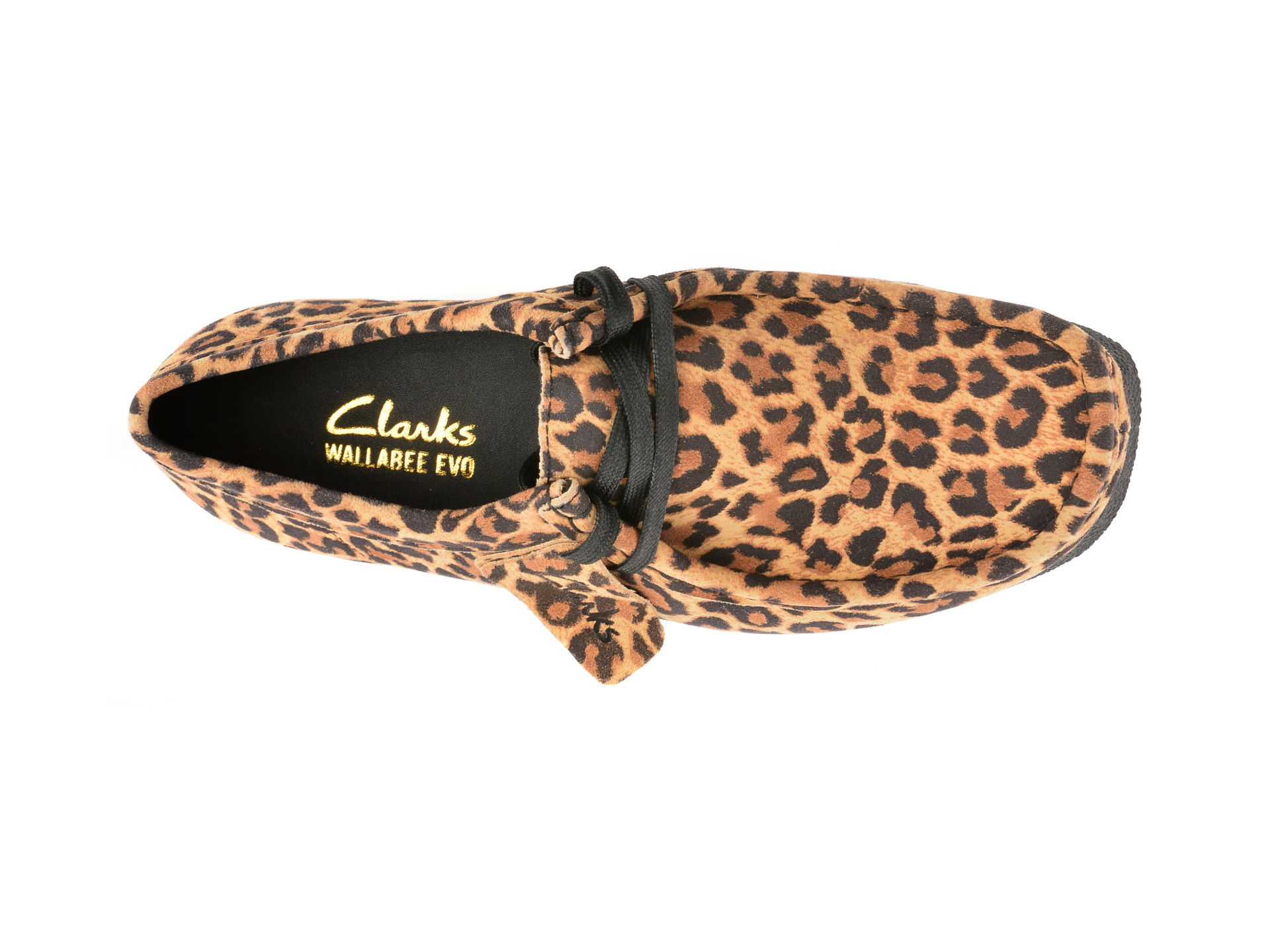 Mocasini CLARKS maro, WALLABEE EVO SH, din piele intoarsa