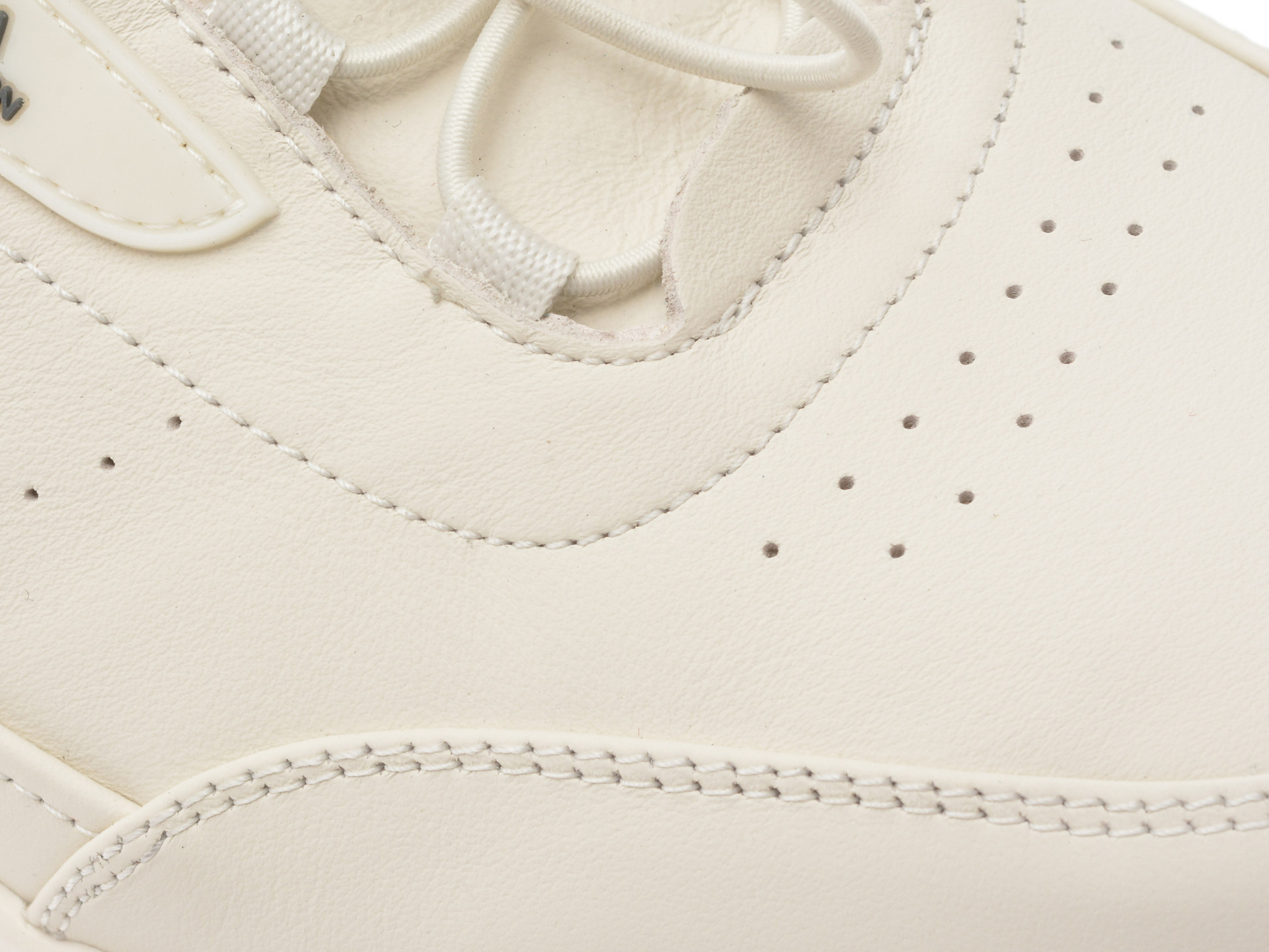 Pantofi sport EPICA albi, T9500, din piele naturala