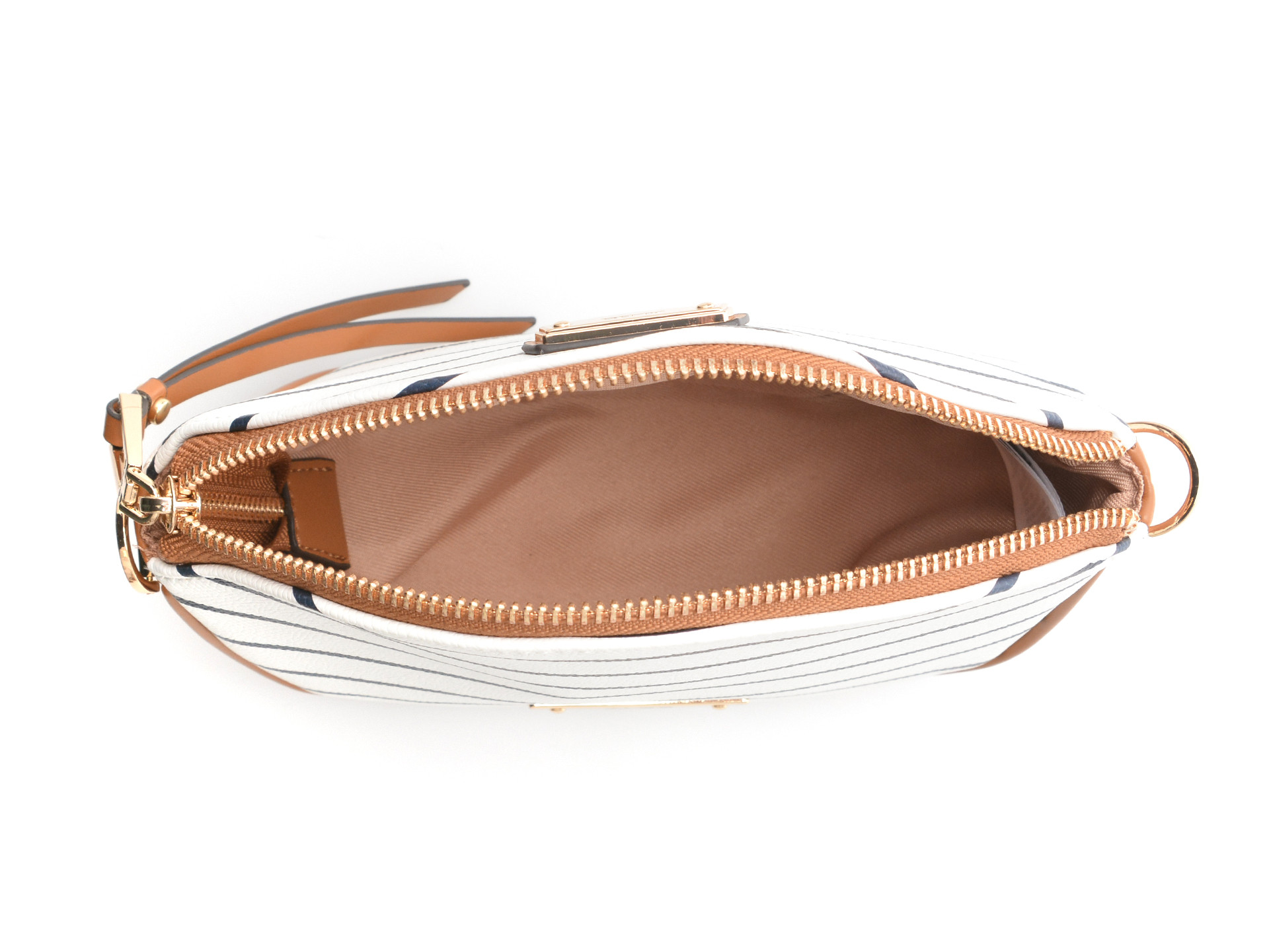 Geanta ALDO alba, ABINGER 459, din piele ecologica