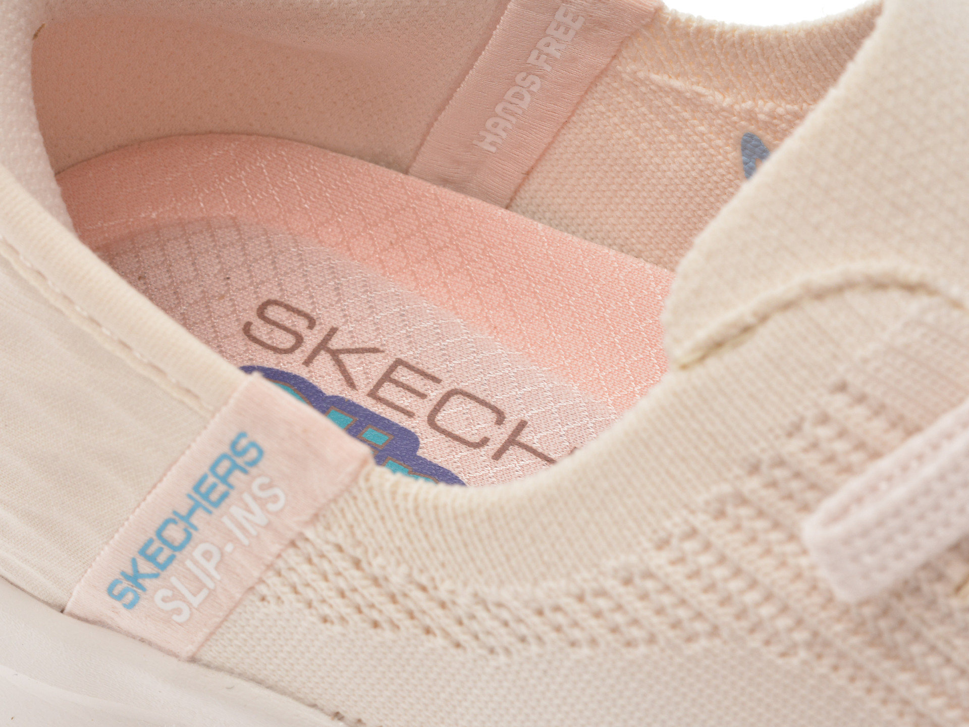 Pantofi sport SKECHERS nude, ULTRA FLEX 3.0, din material textil