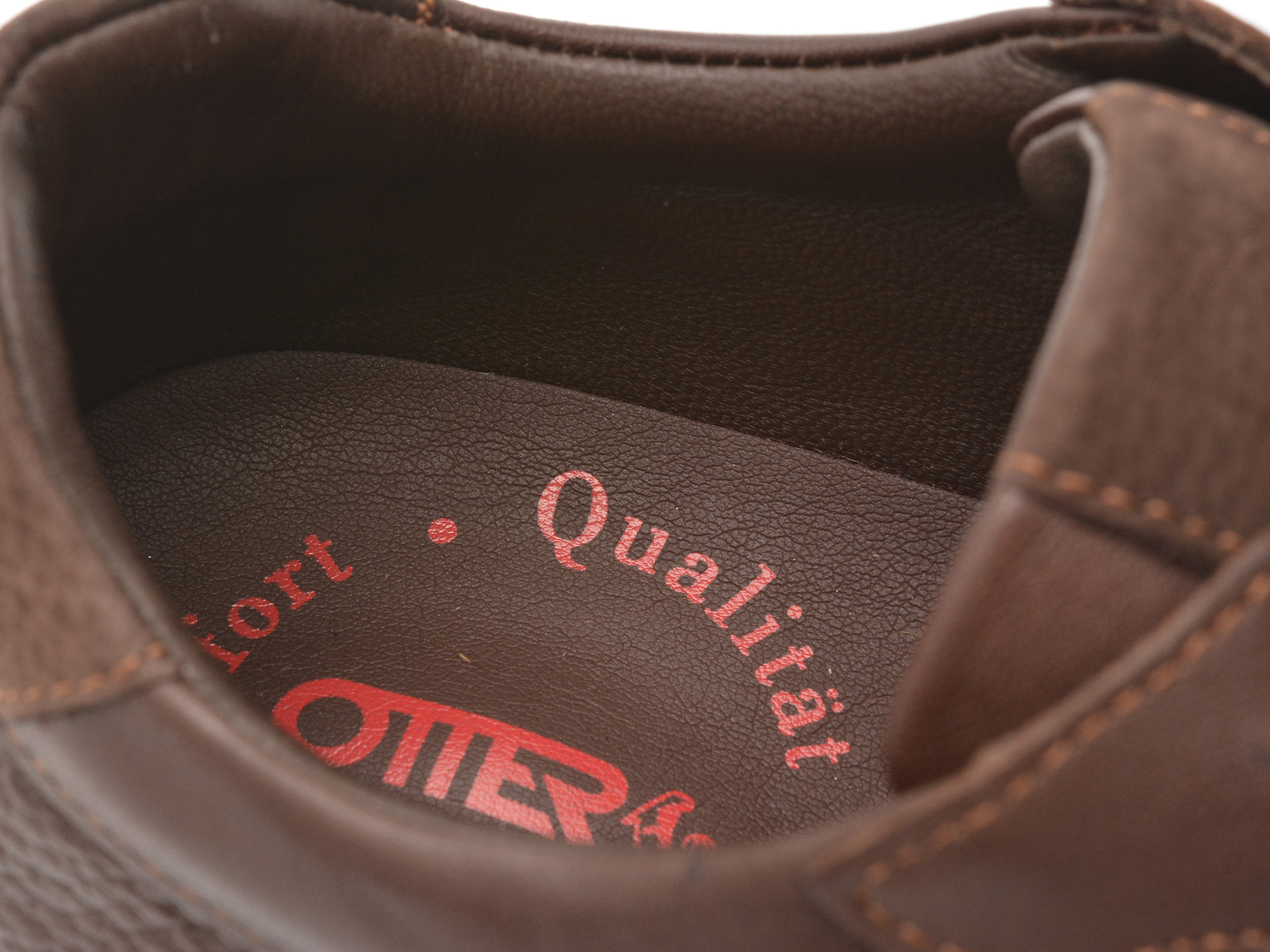 Pantofi OTTER maro, 813, din piele naturala